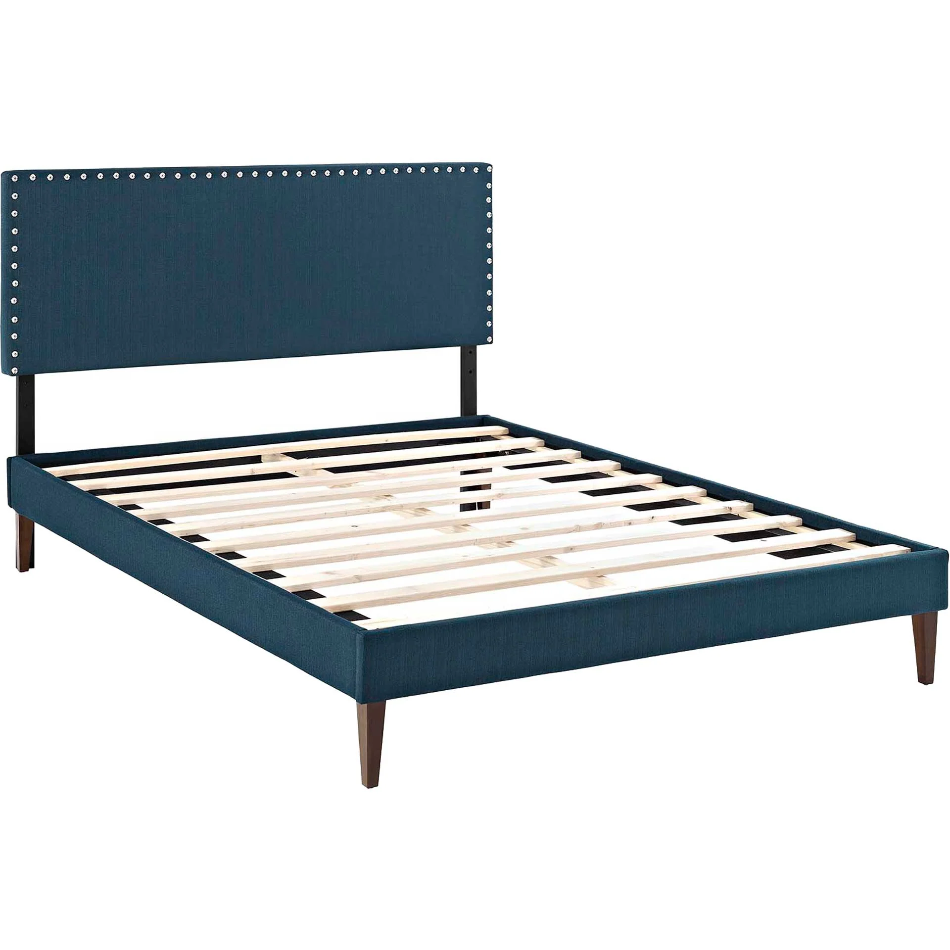 Methow Fabric Platform Bed Azure - Image 4