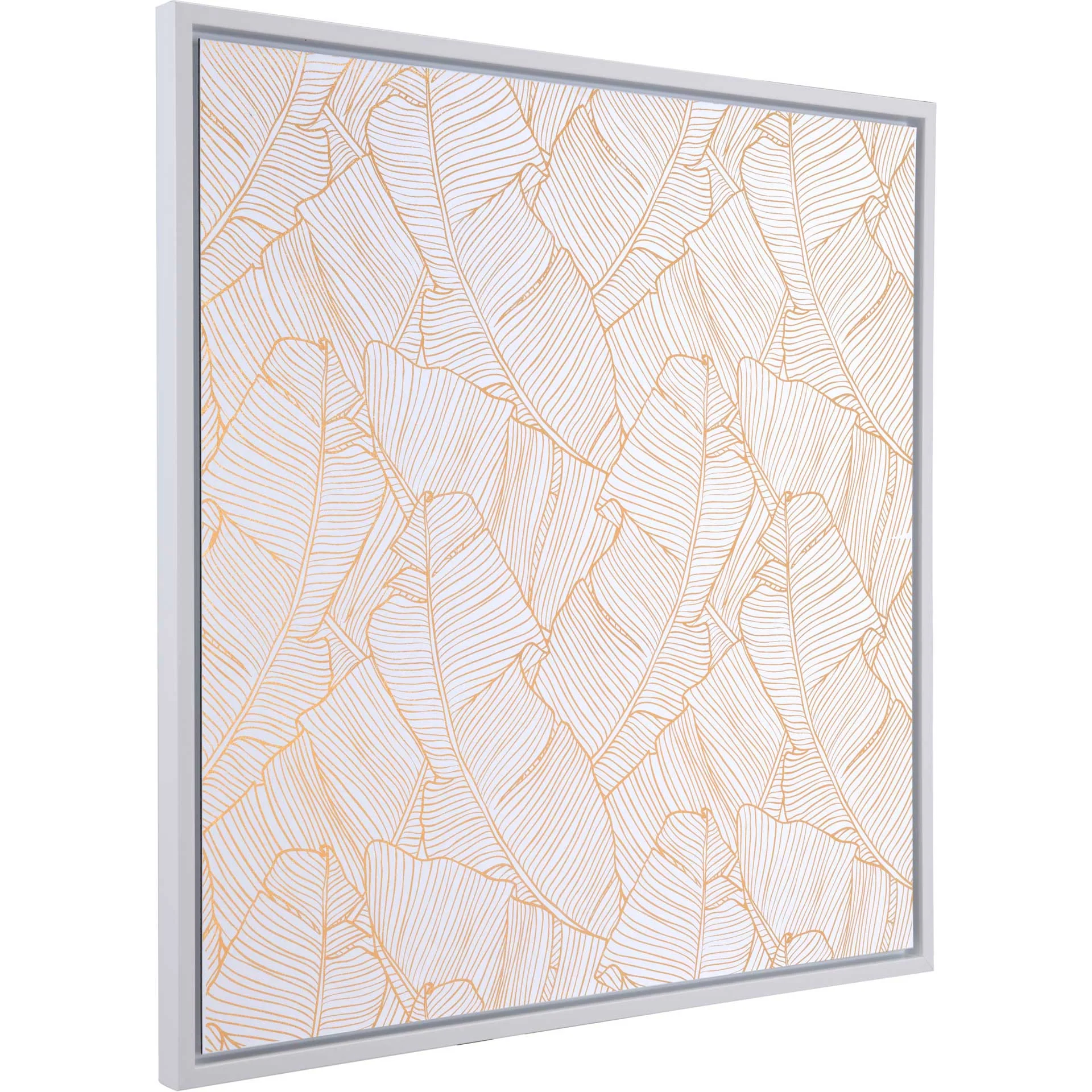 Miami Tree Canvas White/Gold - Image 2