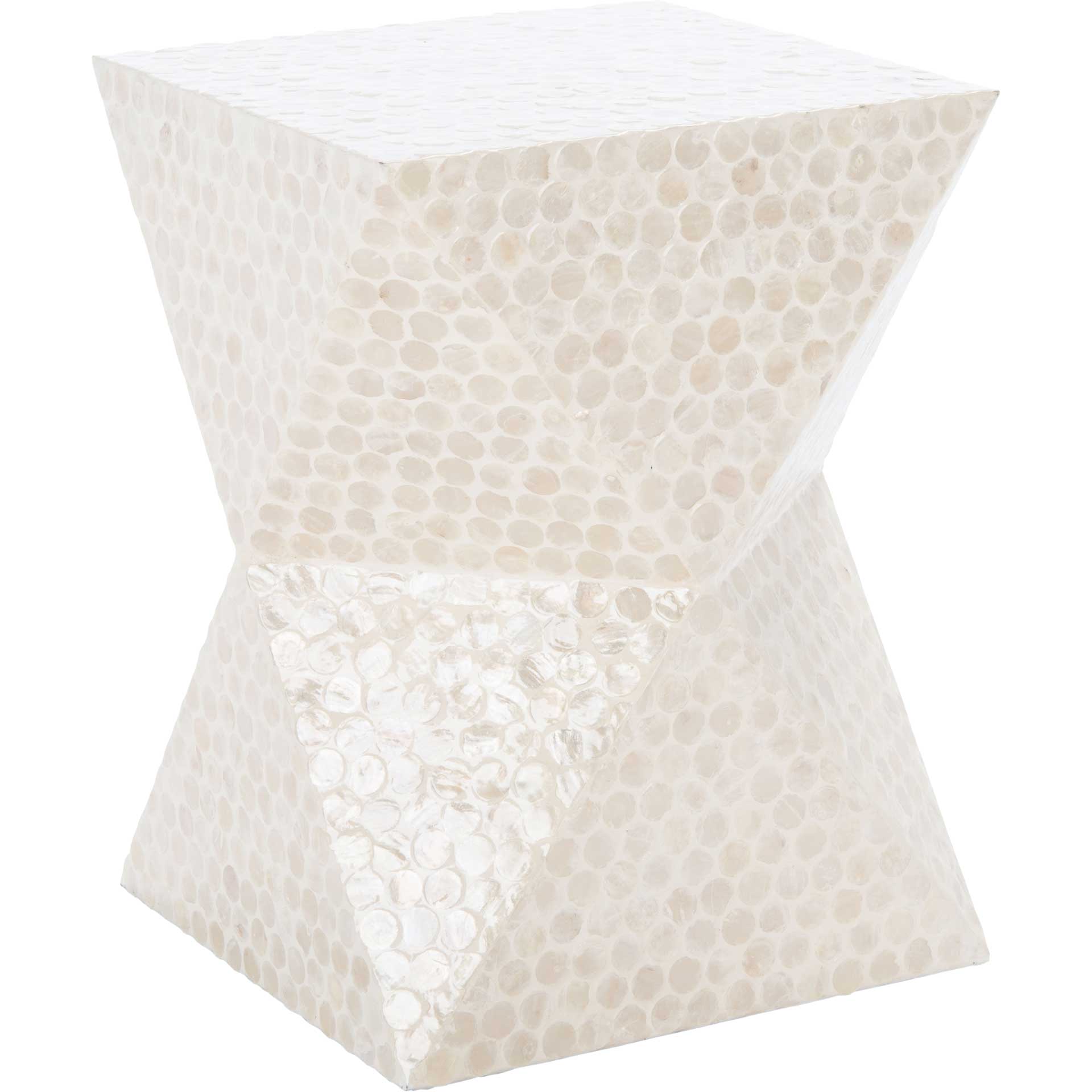 Micha Accent Table White - Image 3