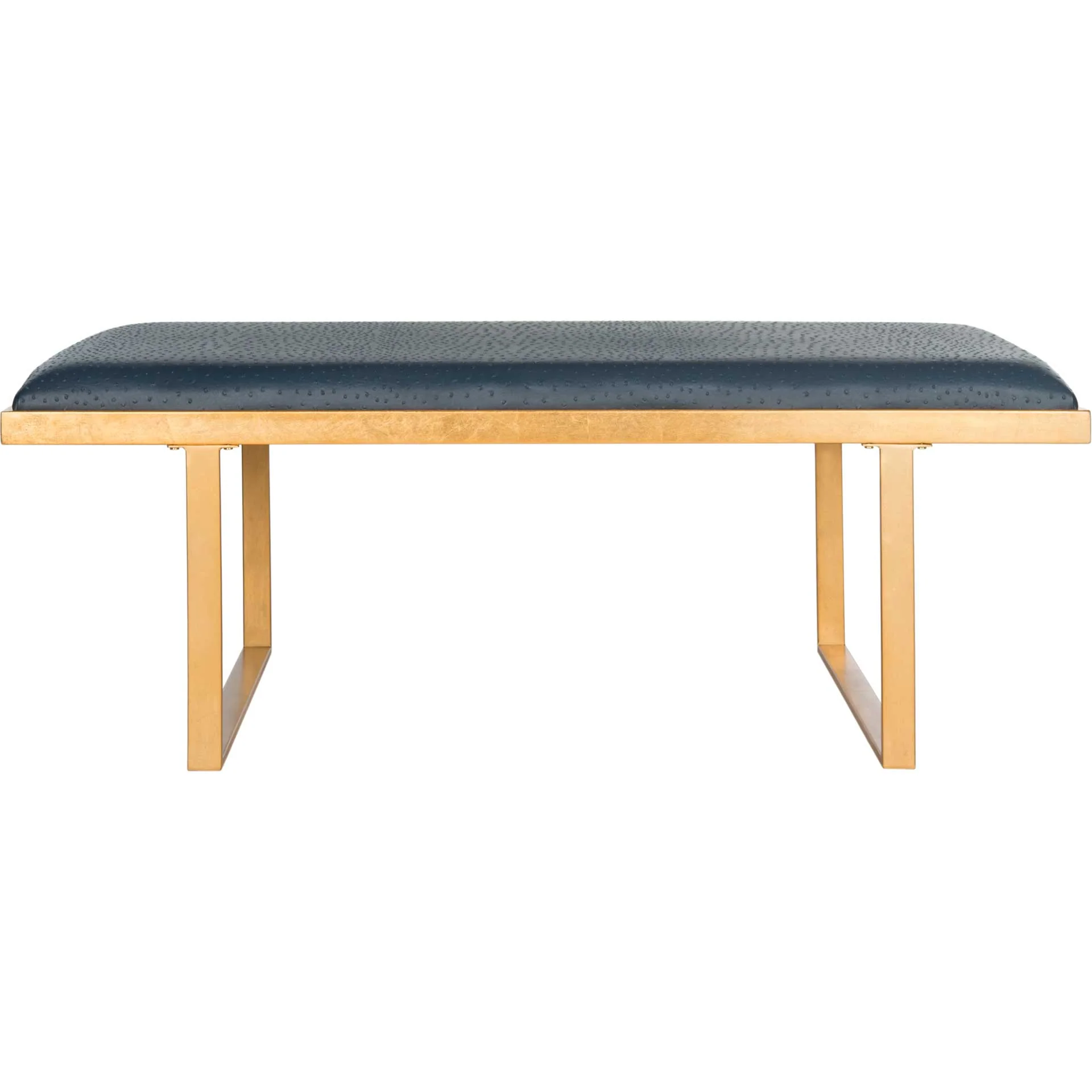 Michaela Loft Bench/Coffee Table Navy/Gold - Image 2