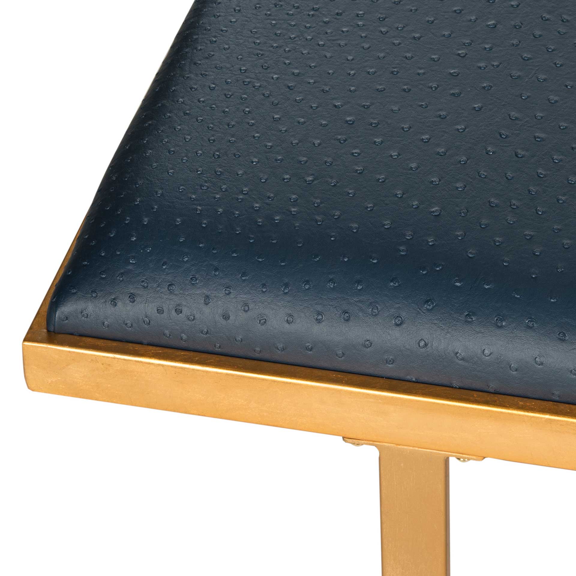 Michaela Loft Bench/Coffee Table Navy/Gold - Image 3