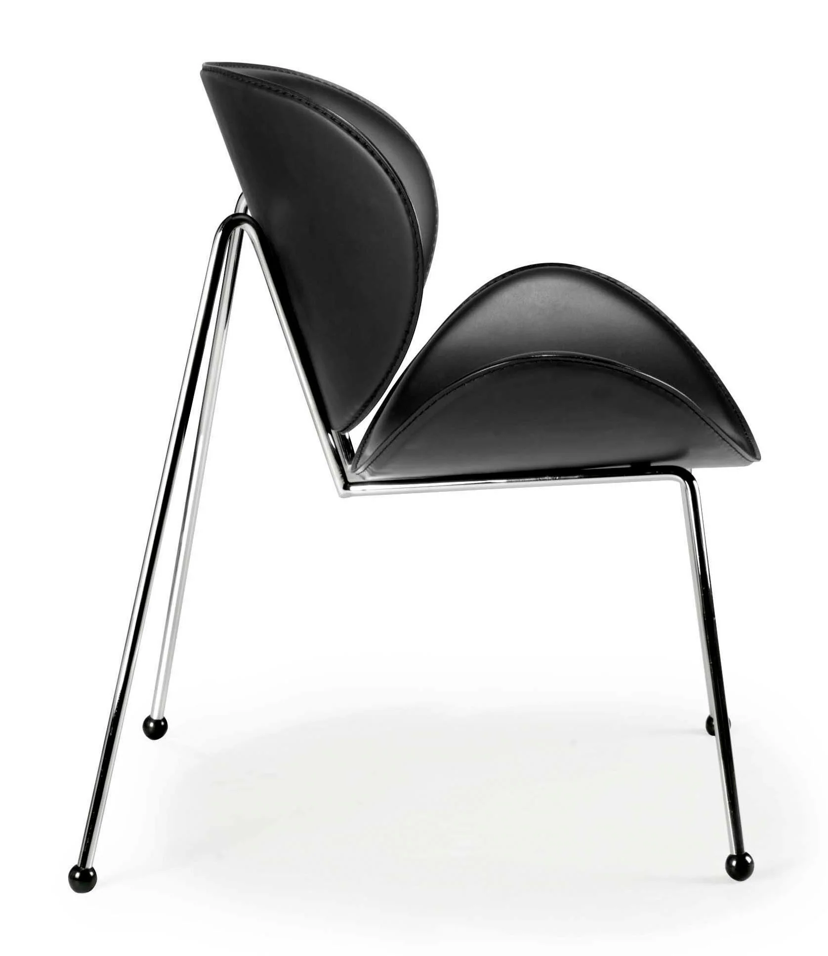 Middlefield Lounge Chair Black (Set of 2) - Image 2