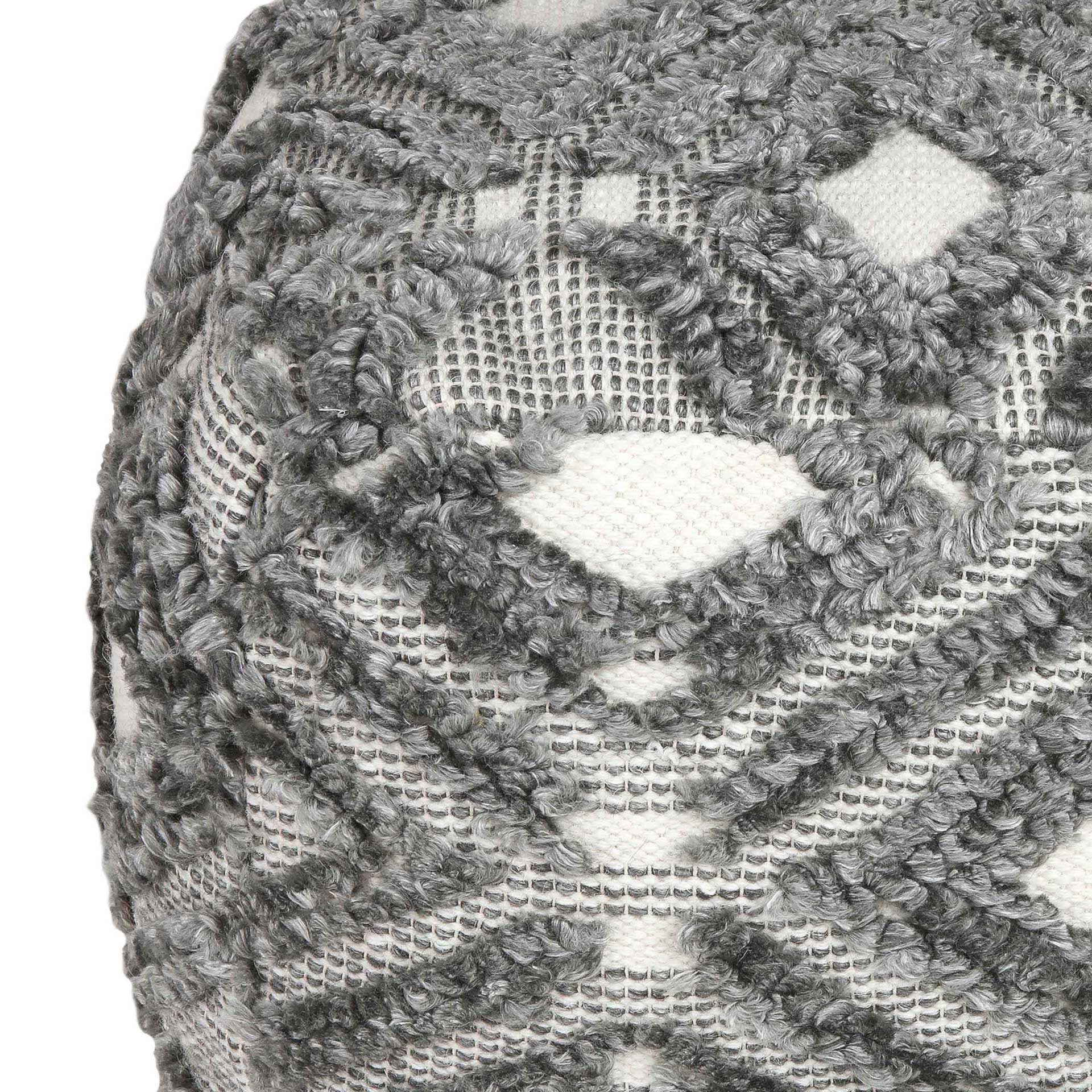 Migramah Pouf Charcoal Gray - Image 3