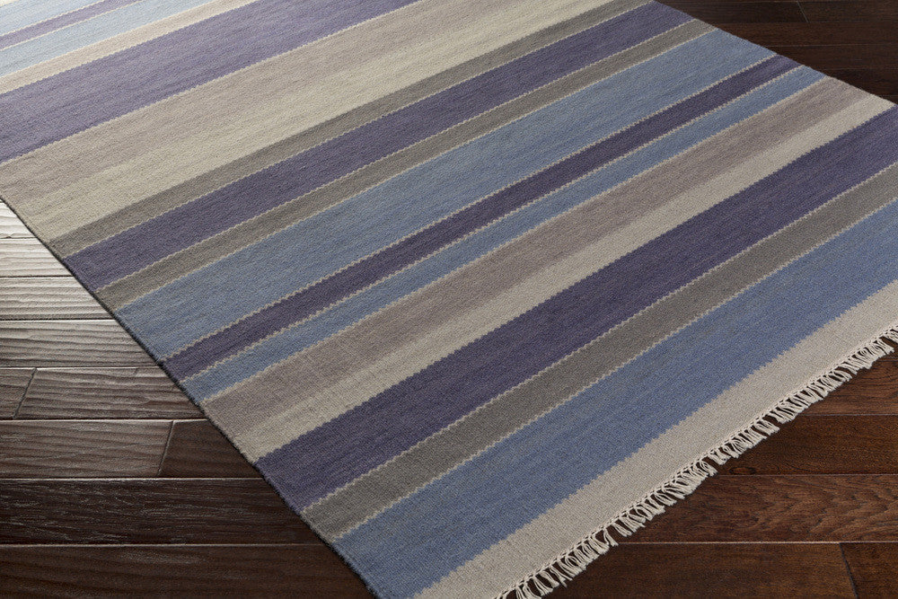 Miguel Navy/Slate/Light Gray Area Rug - Image 3