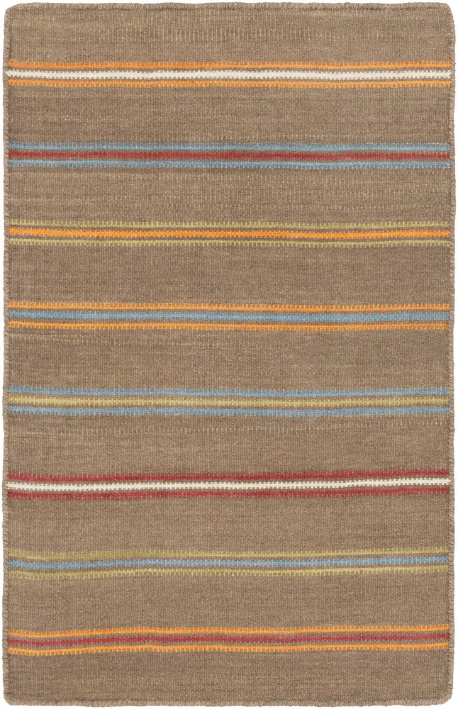 Miguel Olive/Teal/Burgundy Area Rug - Image 2