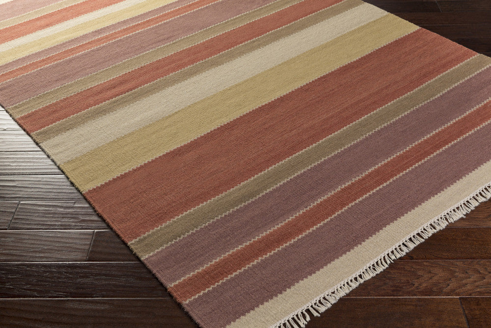 Miguel Rust/Mauve/Beige Area Rug - Image 3
