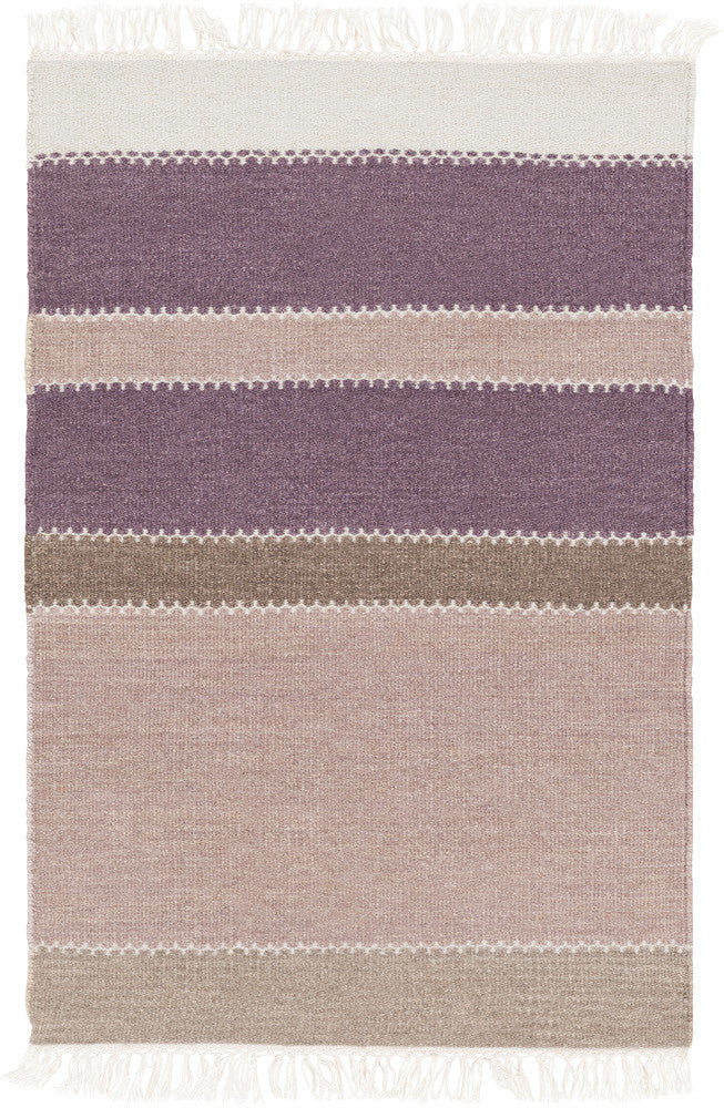 Miguel Taupe/Eggplant/Charcoal Area Rug - Image 2