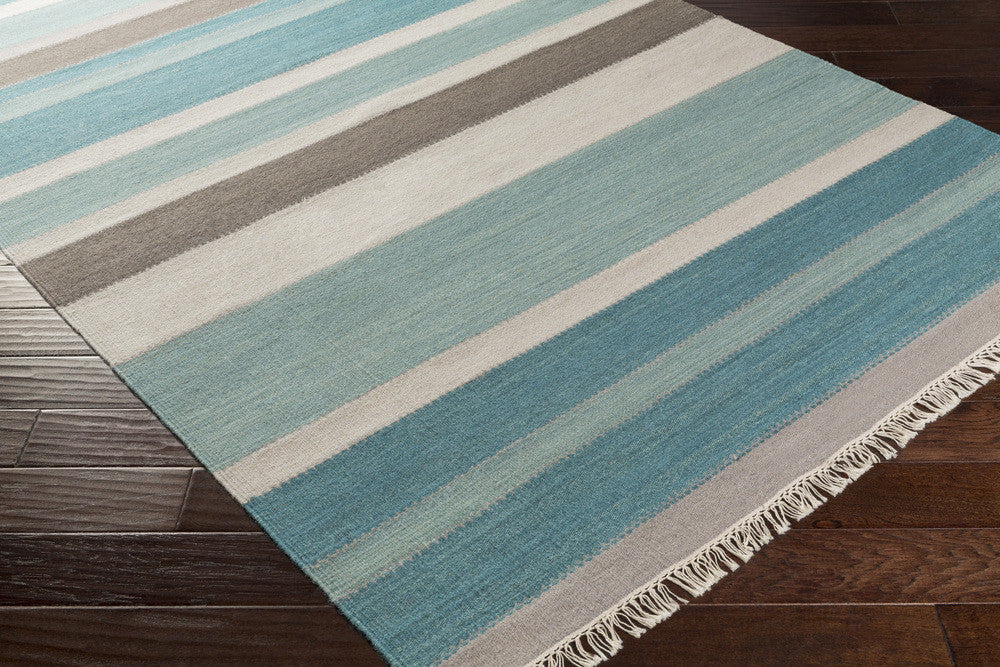 Miguel Teal/Charcoal/Light Gray Area Rug - Image 2