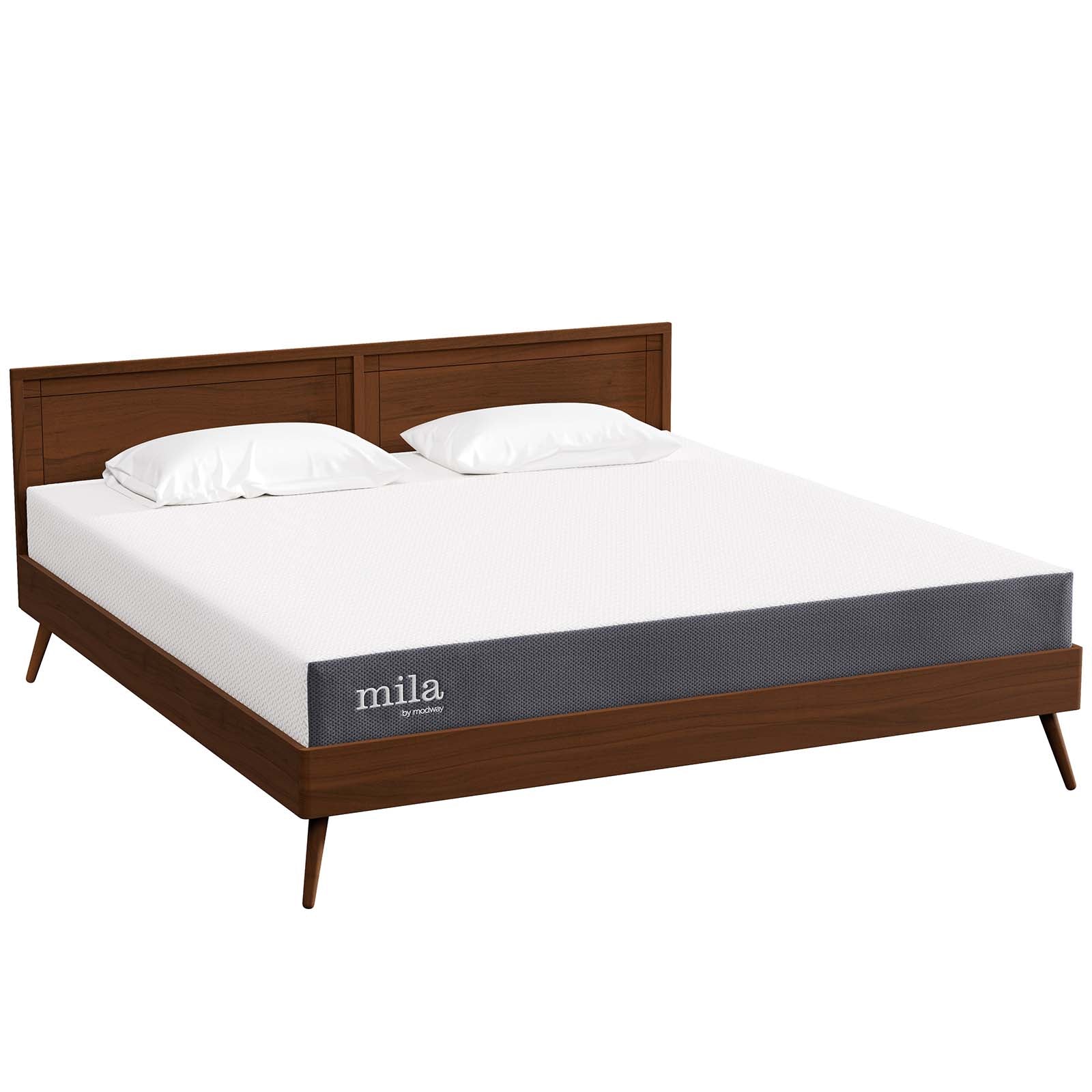 Mila 8" Memory Foam Mattress White - Image 9