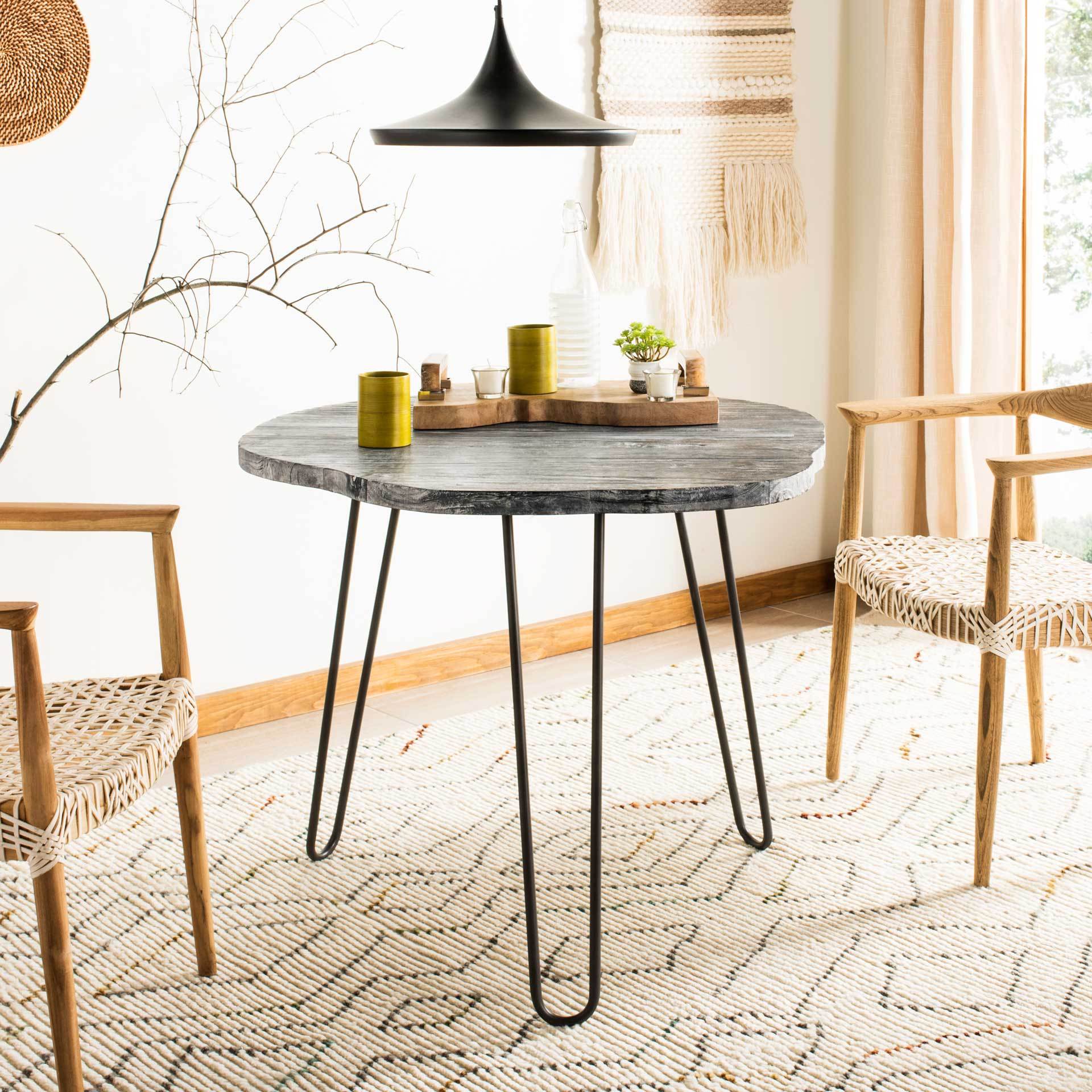Miller Dining Table Gray/White Washed - Image 6