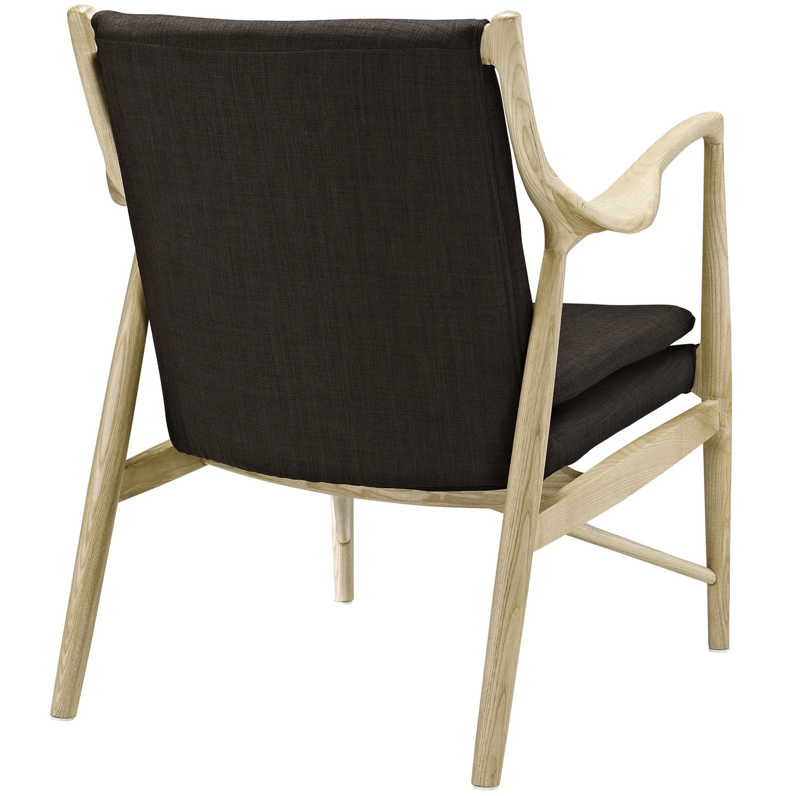 Minerva Upholstered Lounge Chair Natural Brown - Image 3
