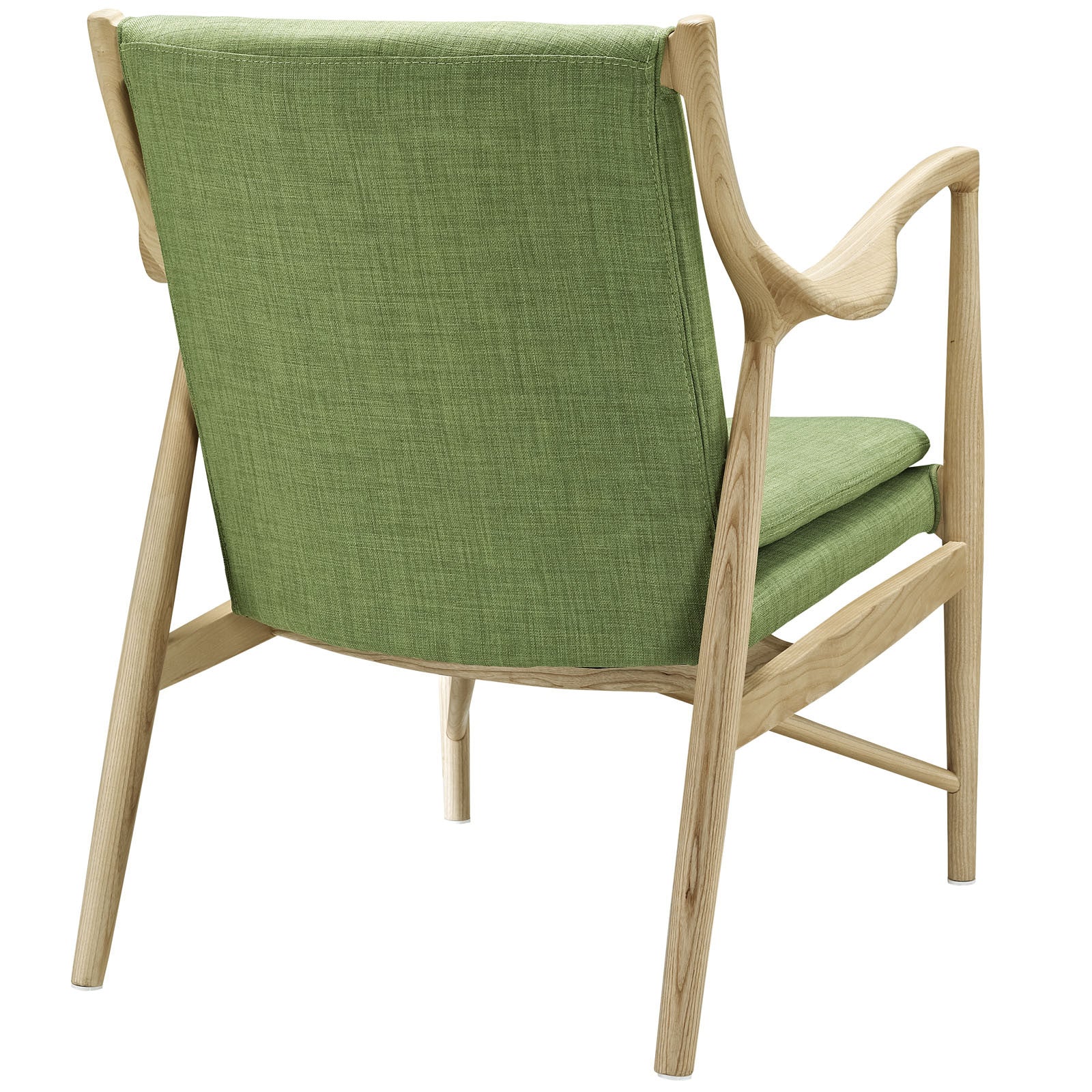 Minerva Upholstered Lounge Chair Natural Green - Image 3