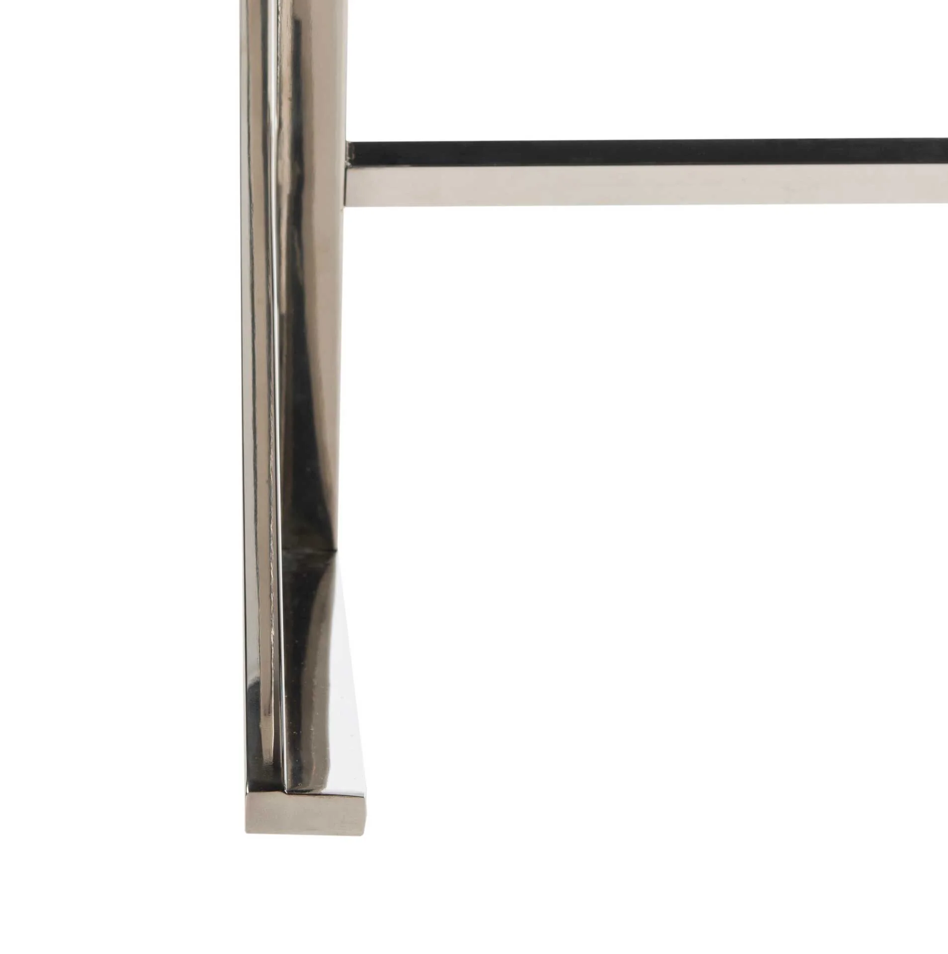 Mingle Ottoman Black/Chrome - Image 6