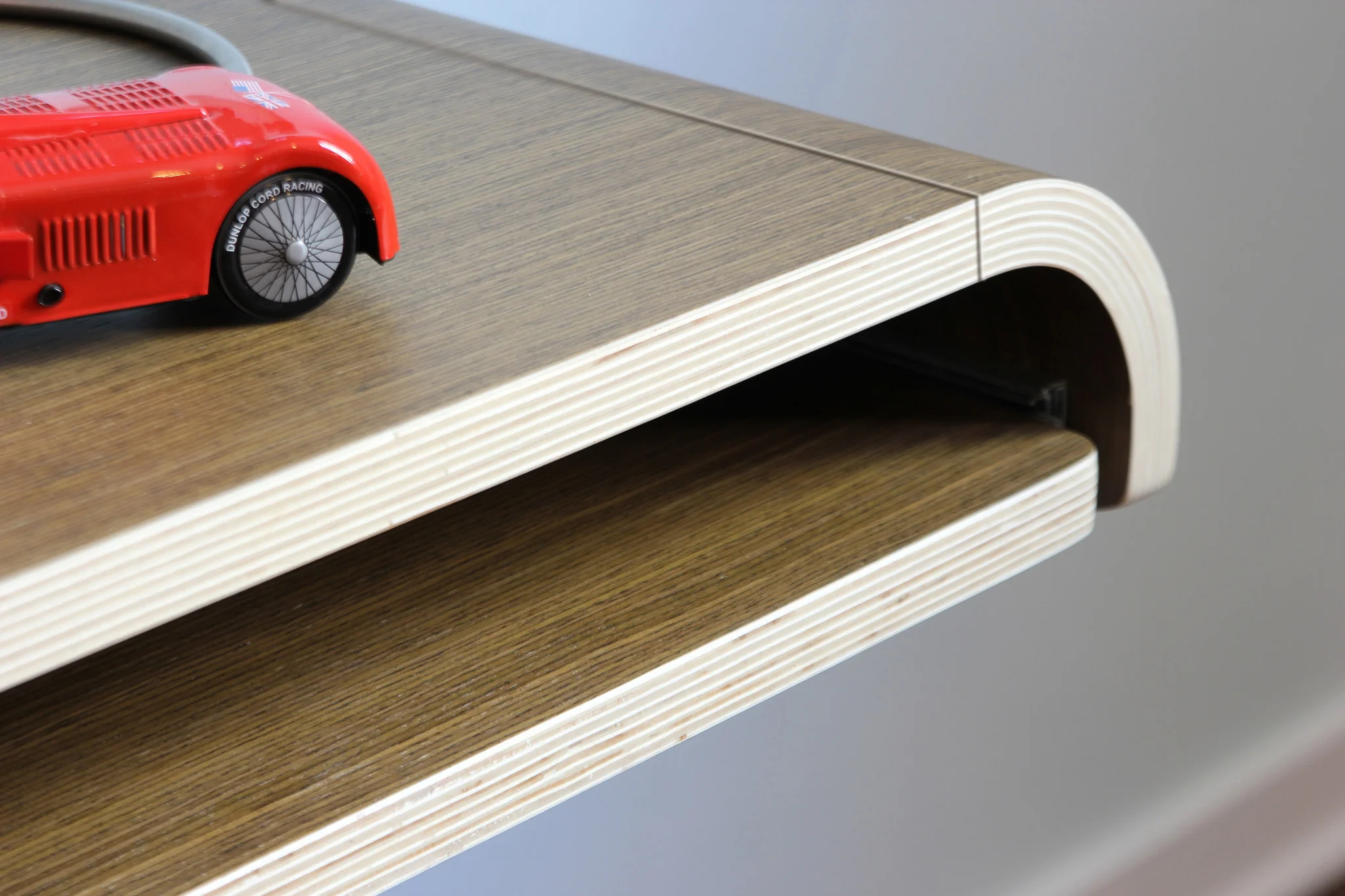 Minimal Wall Desk Walnut - Image 6