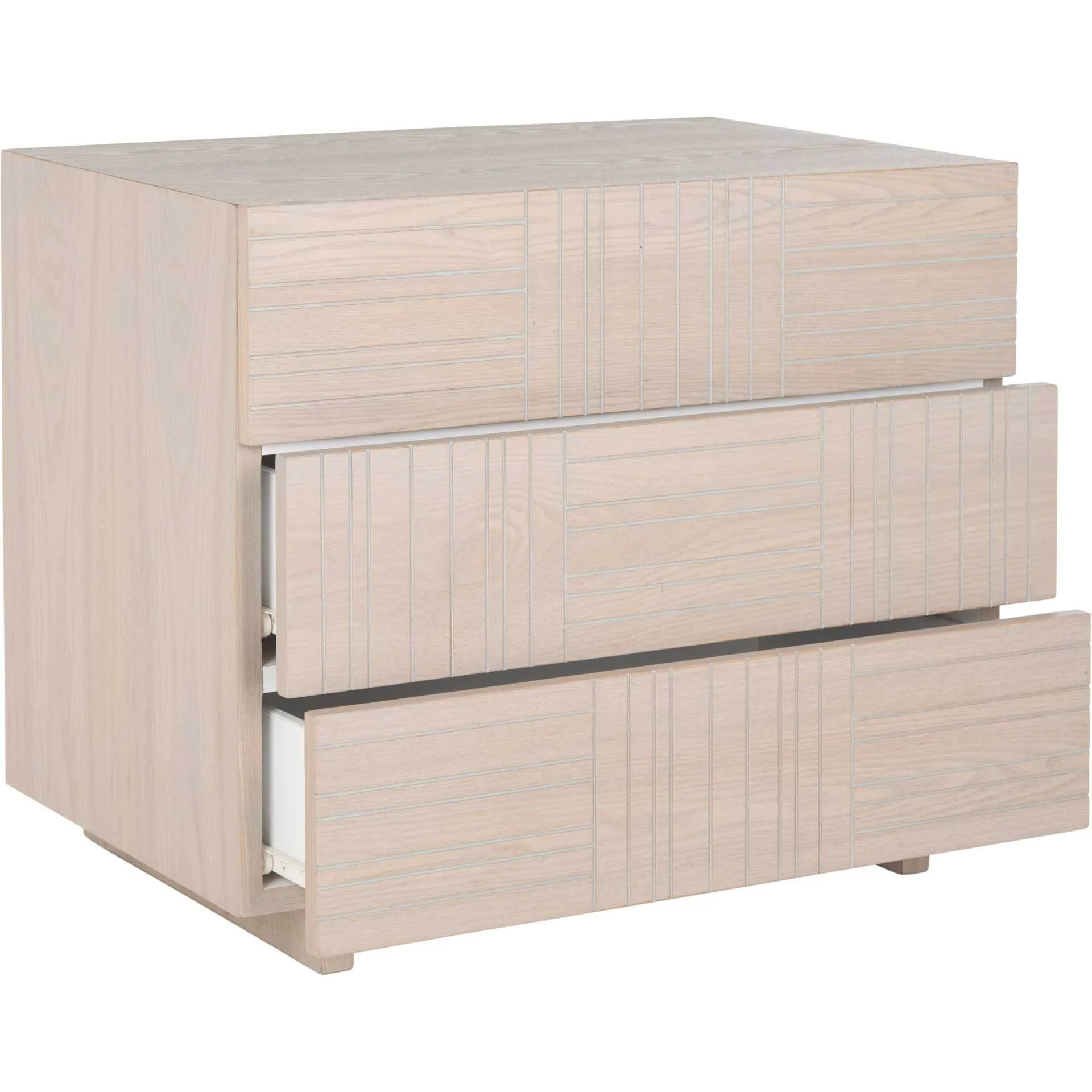 Miracle Three Drawer Cabinet Gray - Image 2