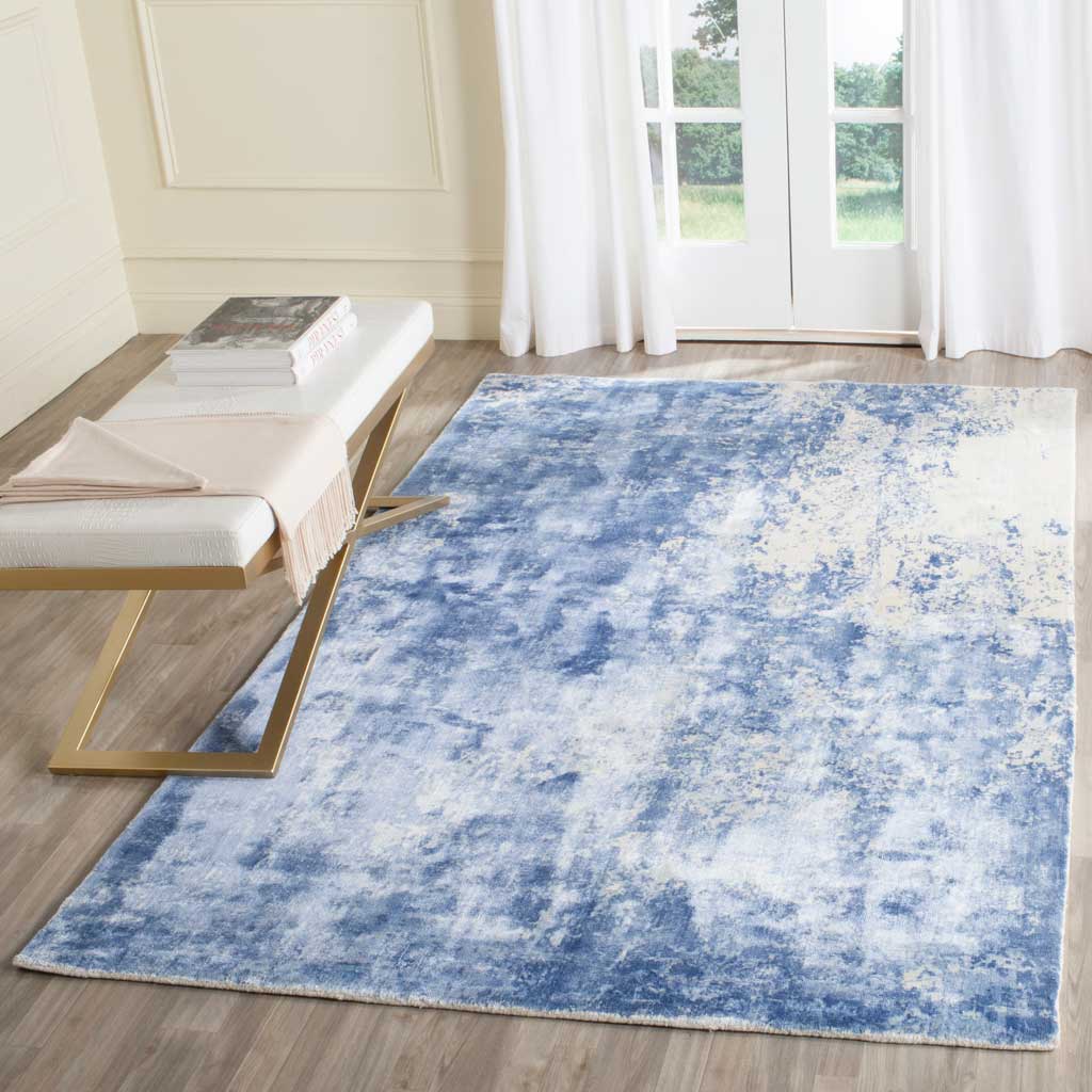 Mirage Dark Blue Area Rug - Image 3
