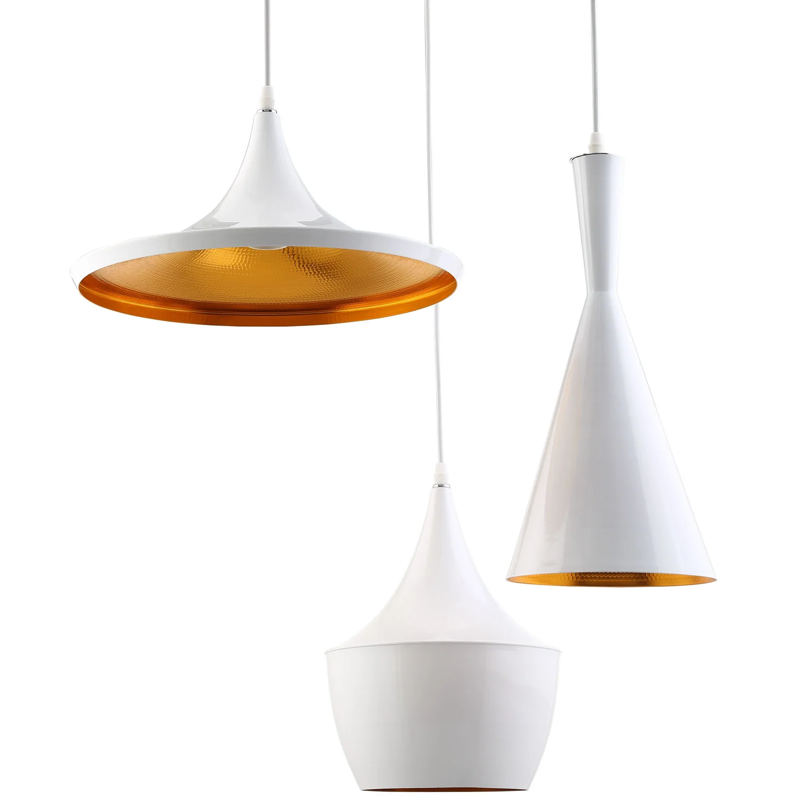 Modern Aluminum Ceiling Fixture White - Image 2
