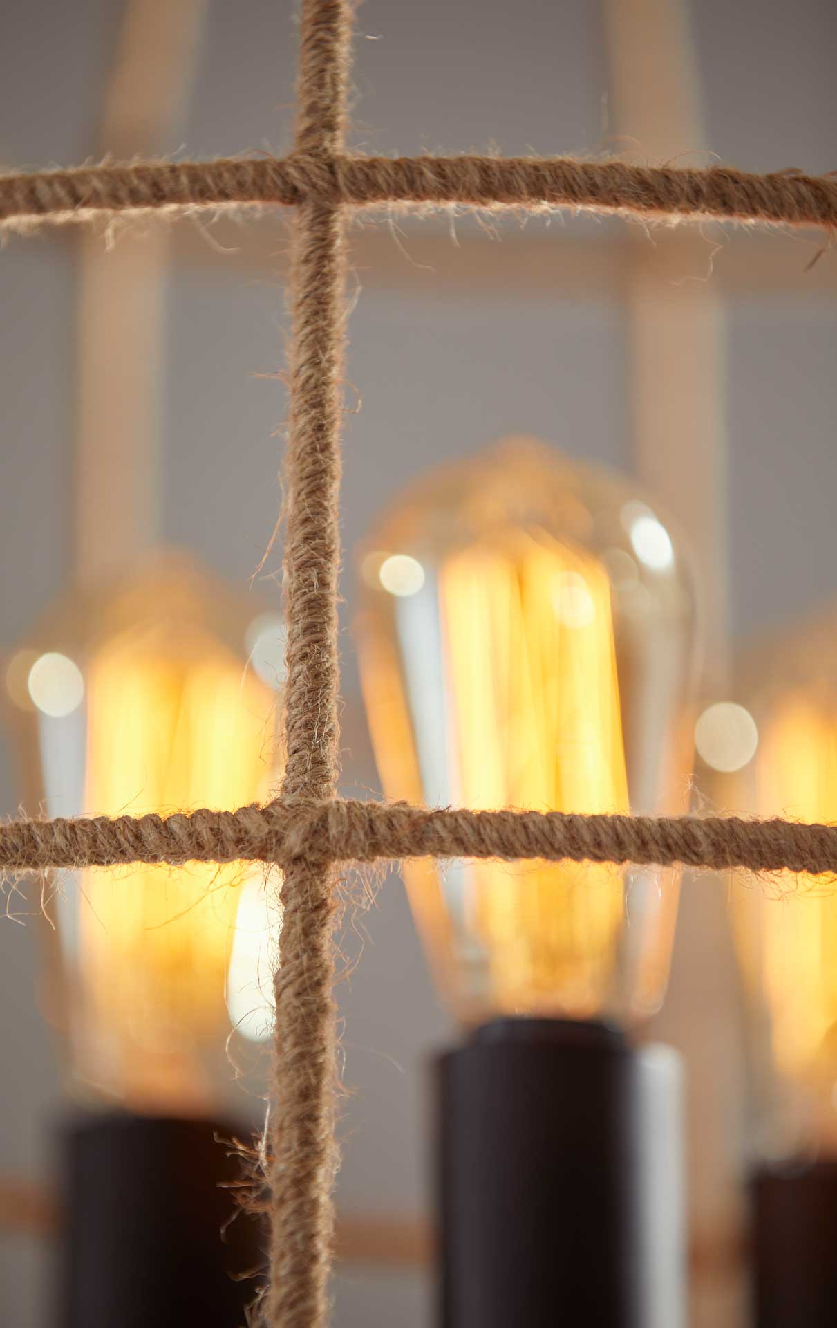 Molde Floor Lamp Black/Natural - Image 4
