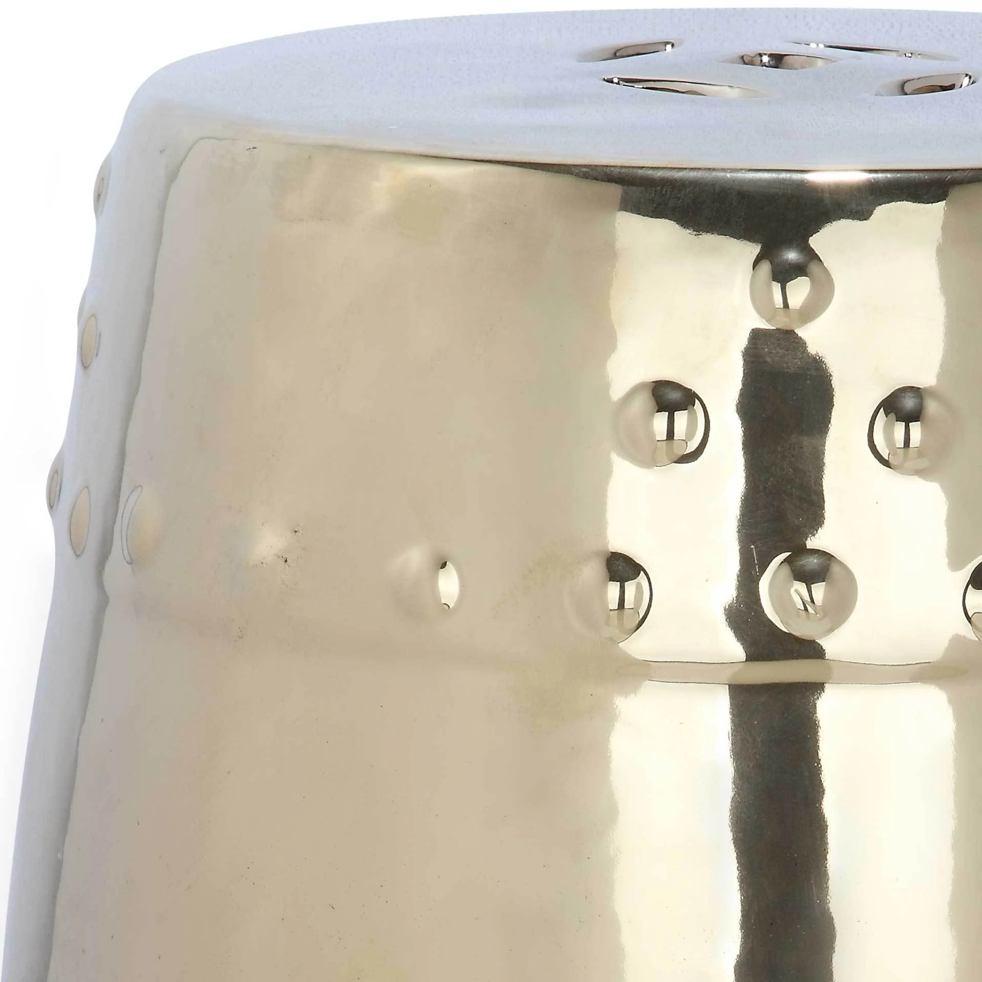 Molly Ming Garden Stool Gold - Image 2