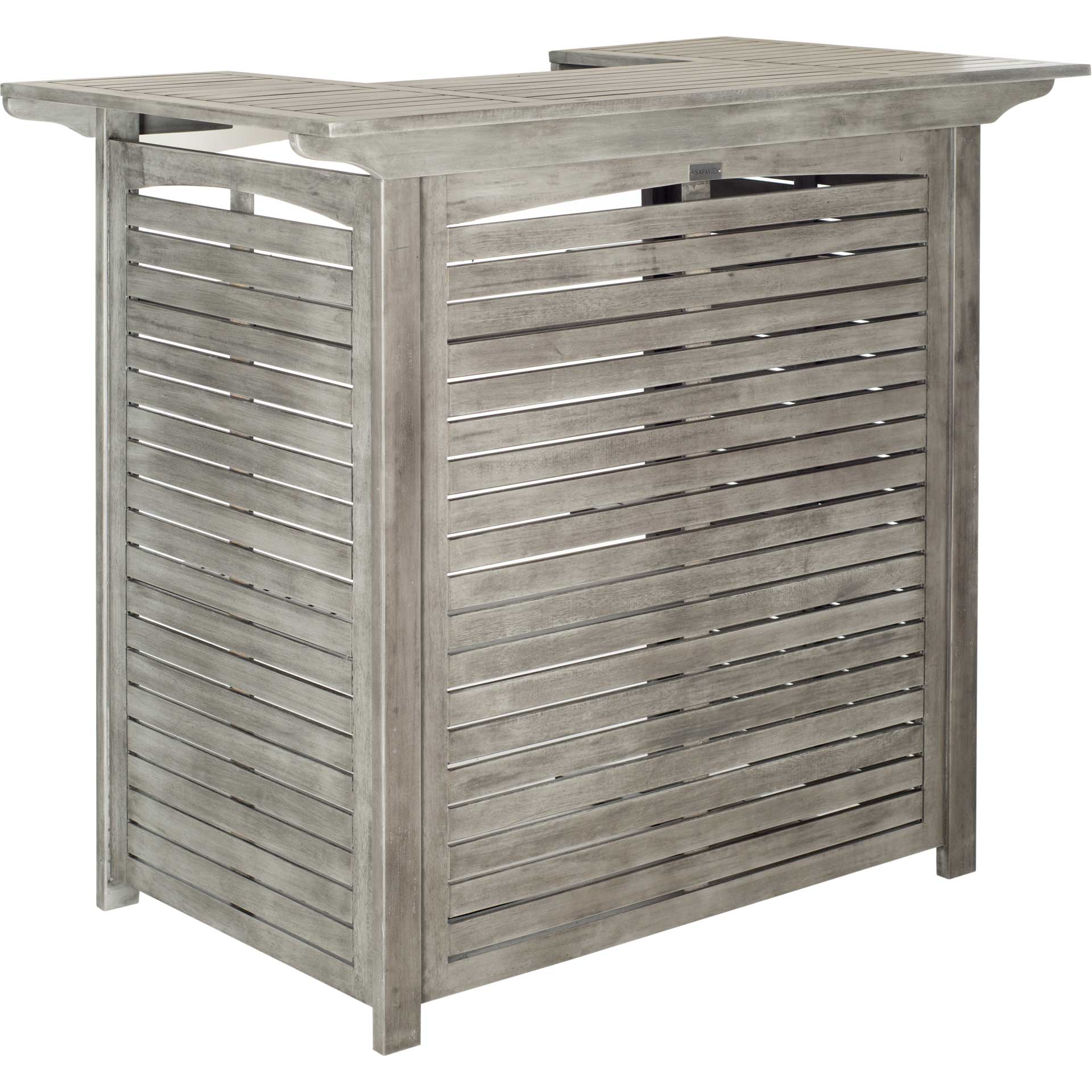 Momina Bar Table Gray Wash - Image 3