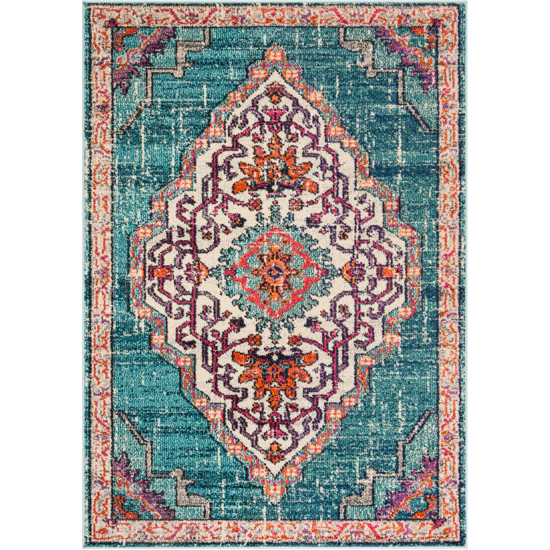 Monaco Blue/Multi Area Rug - Image 2
