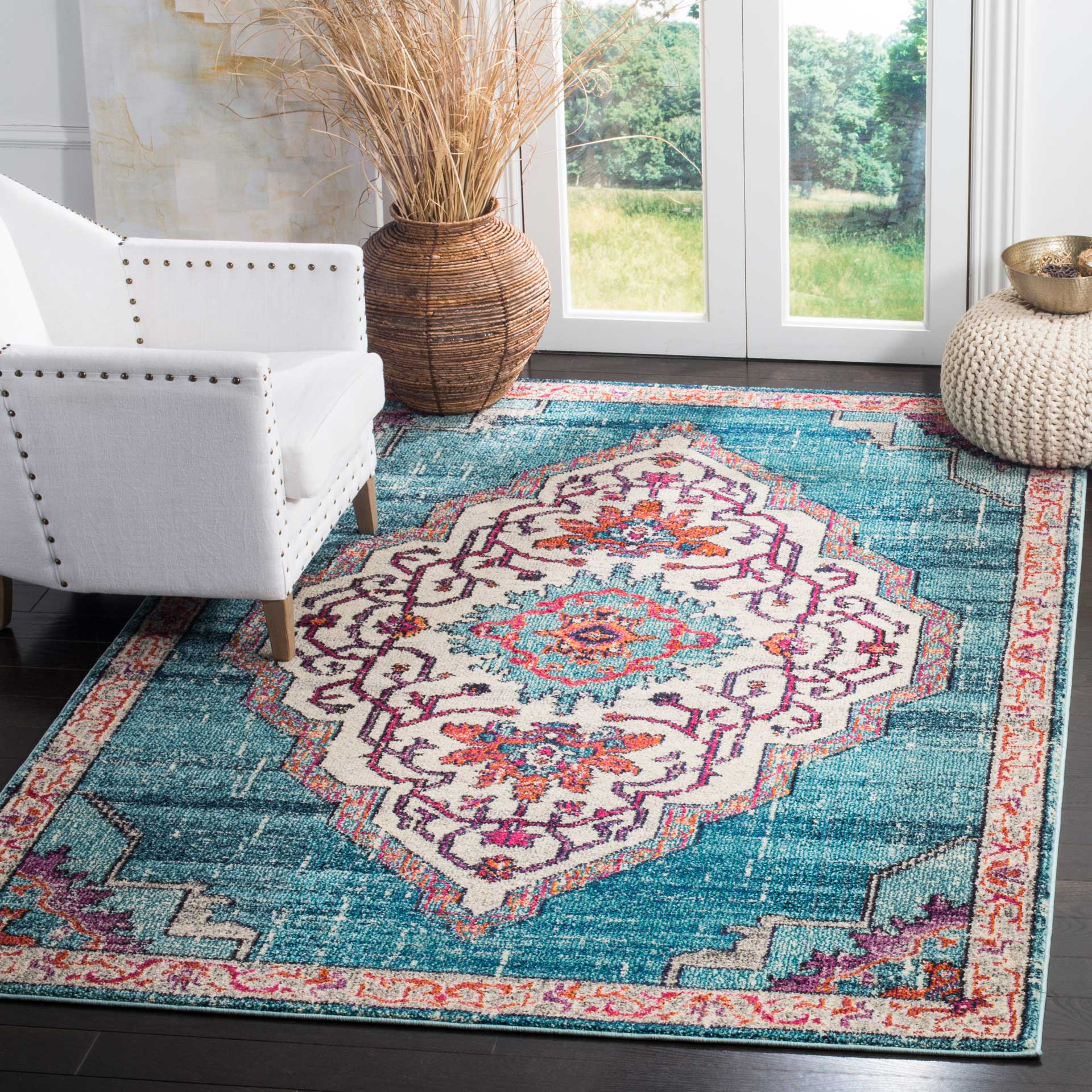 Monaco Blue/Multi Area Rug - Image 5