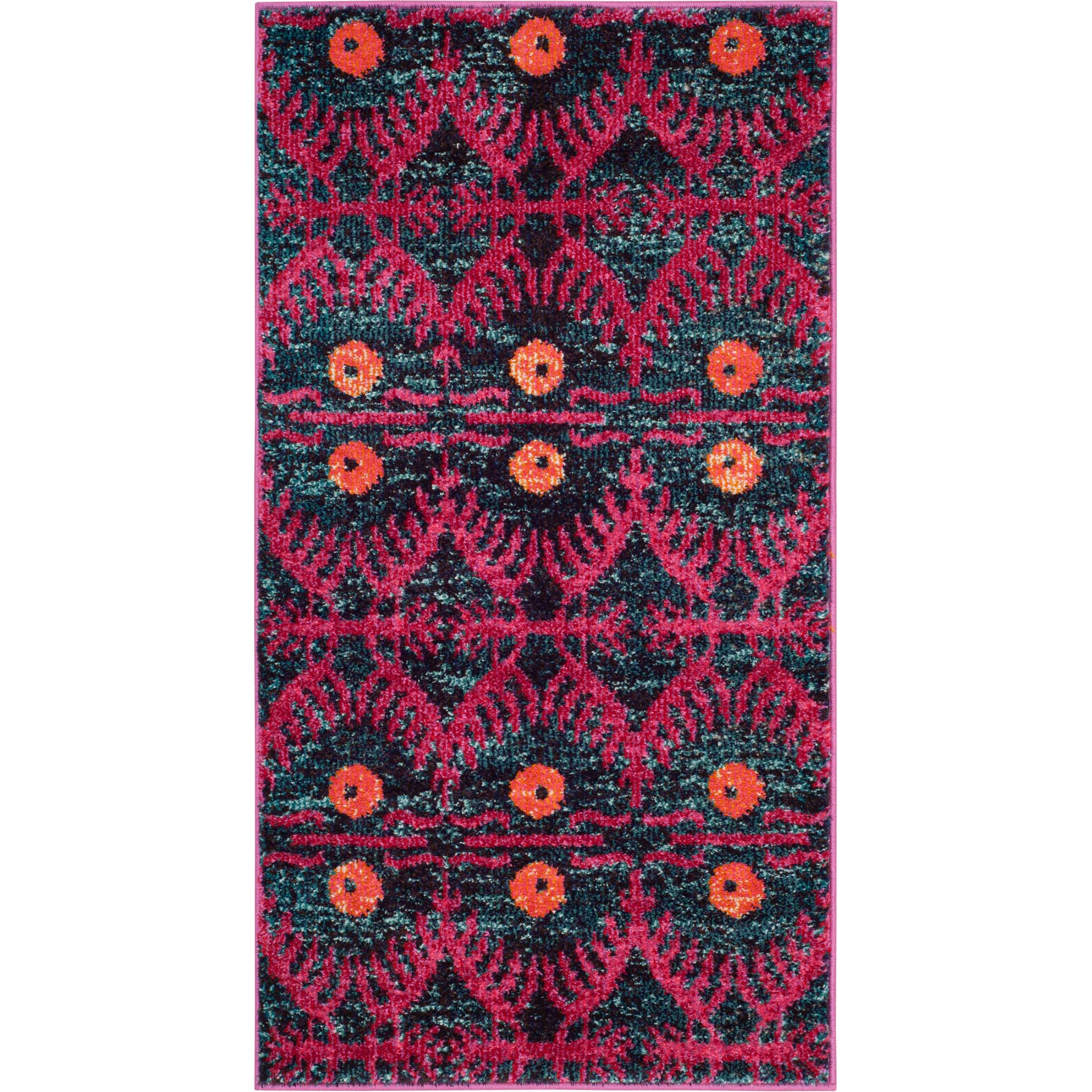 Monaco Bohemian Pink/Multi Area Rug - Image 7