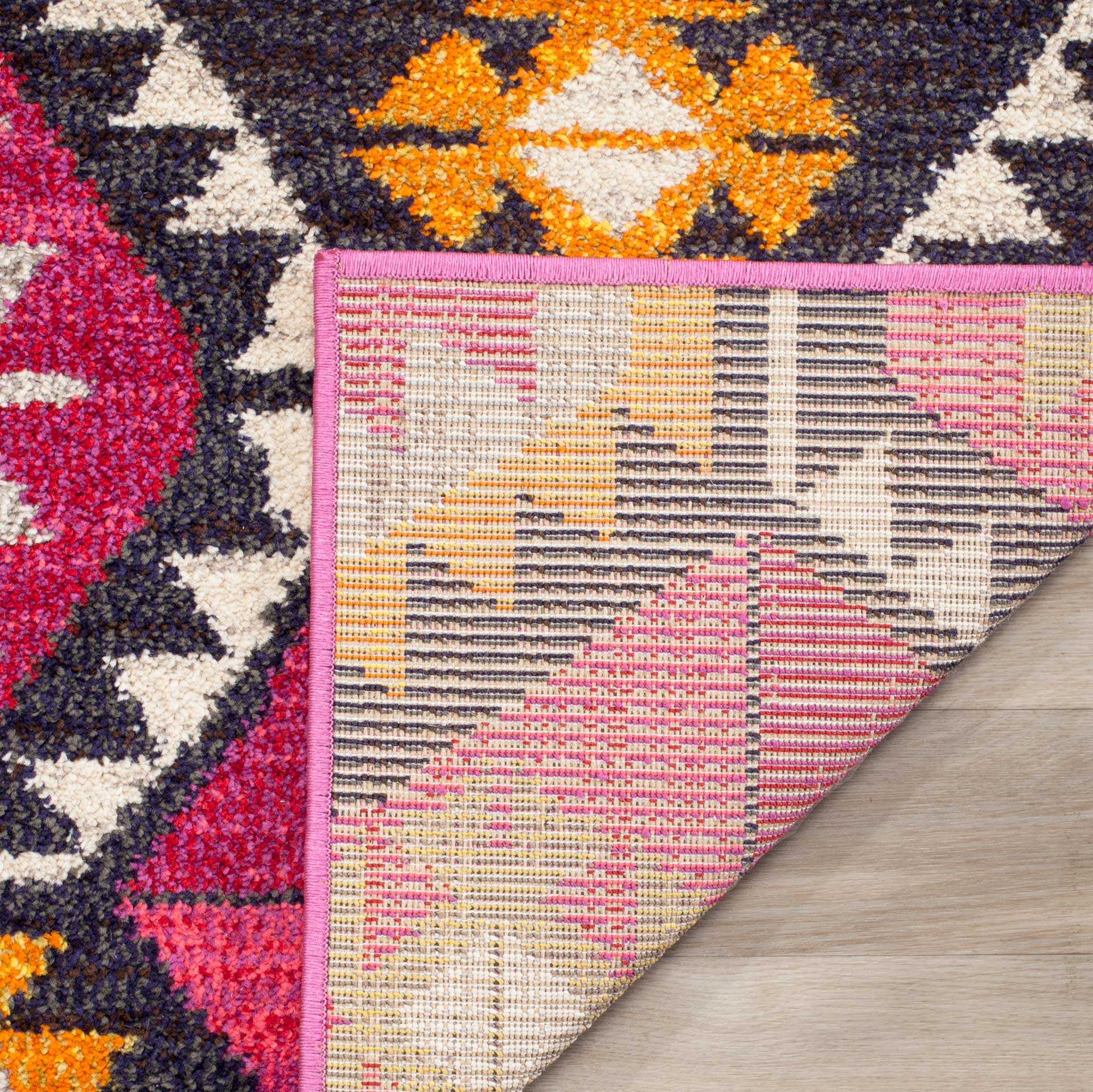 Monaco Fuchsia/Multi Area Rug - Image 7