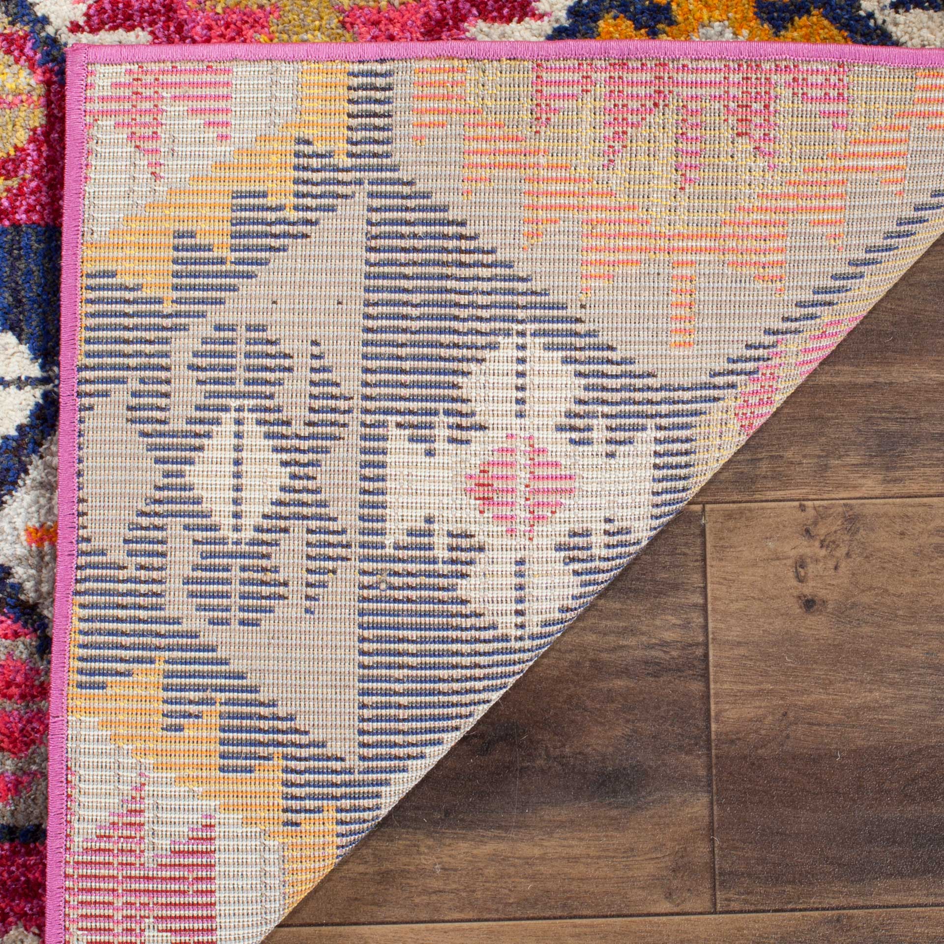 Monaco Fuchsia/Multi Area Rug - Image 8