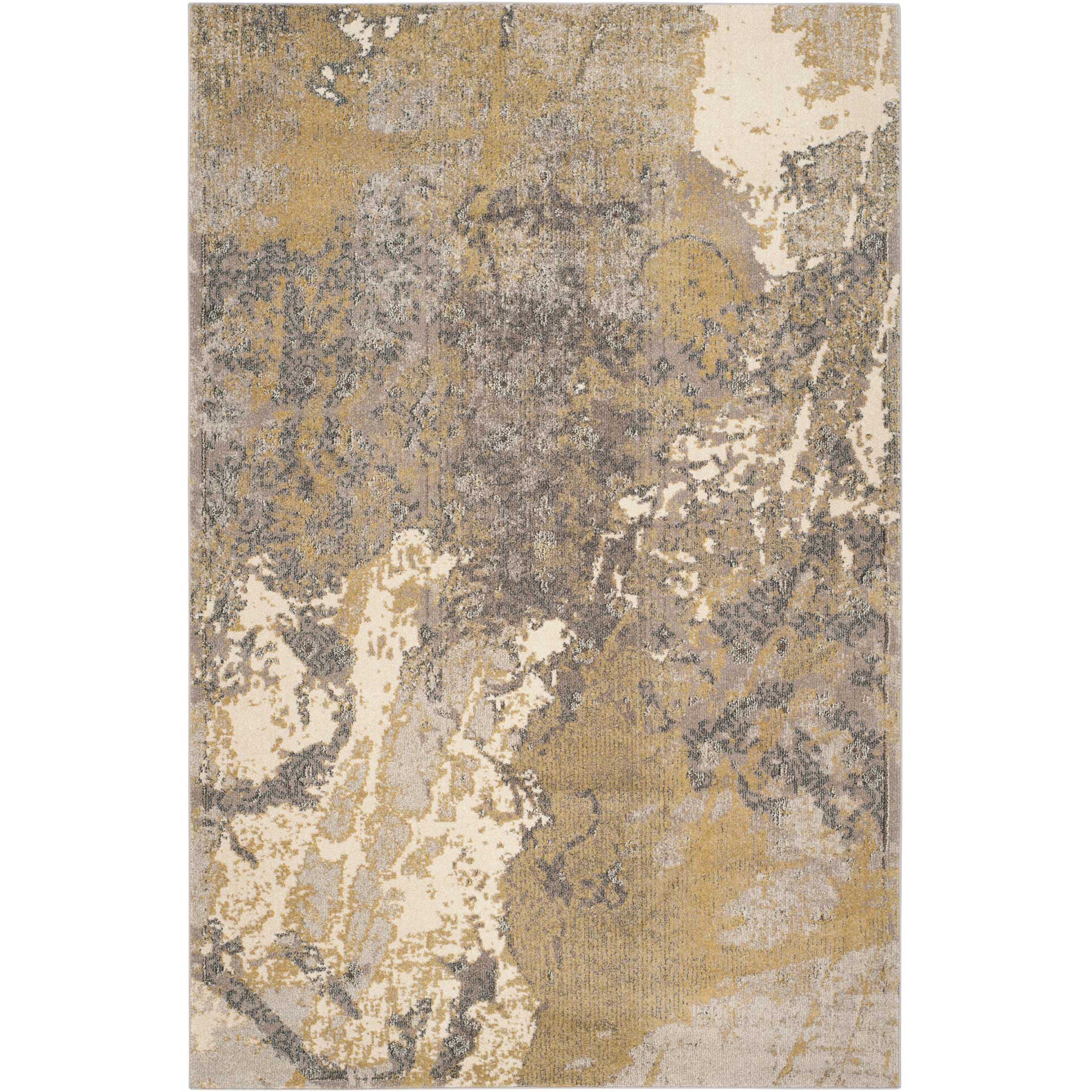 Monaco Ivory/Gray Area Rug - Image 2