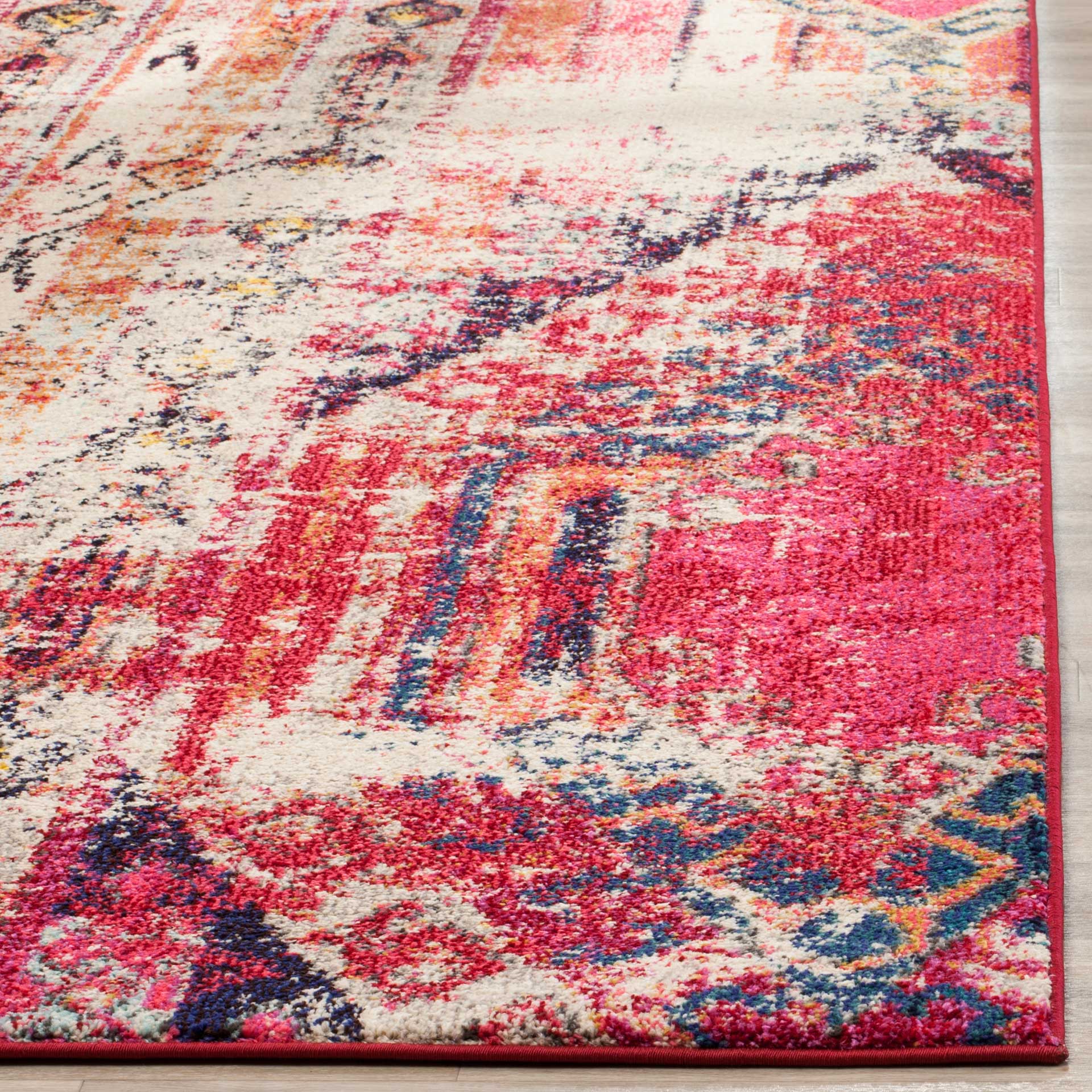 Monaco Magenta/Multi Area Rug - Image 5