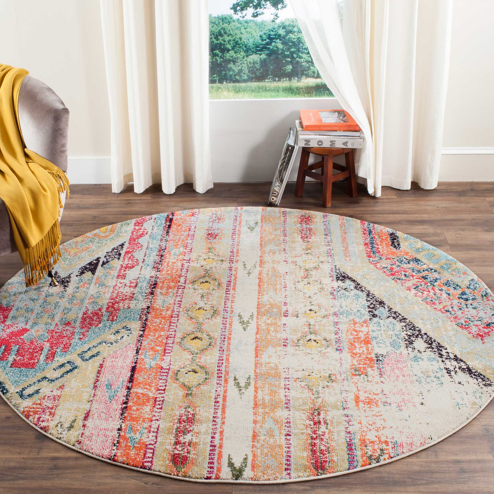 Monaco Multi Round Rug - Image 3
