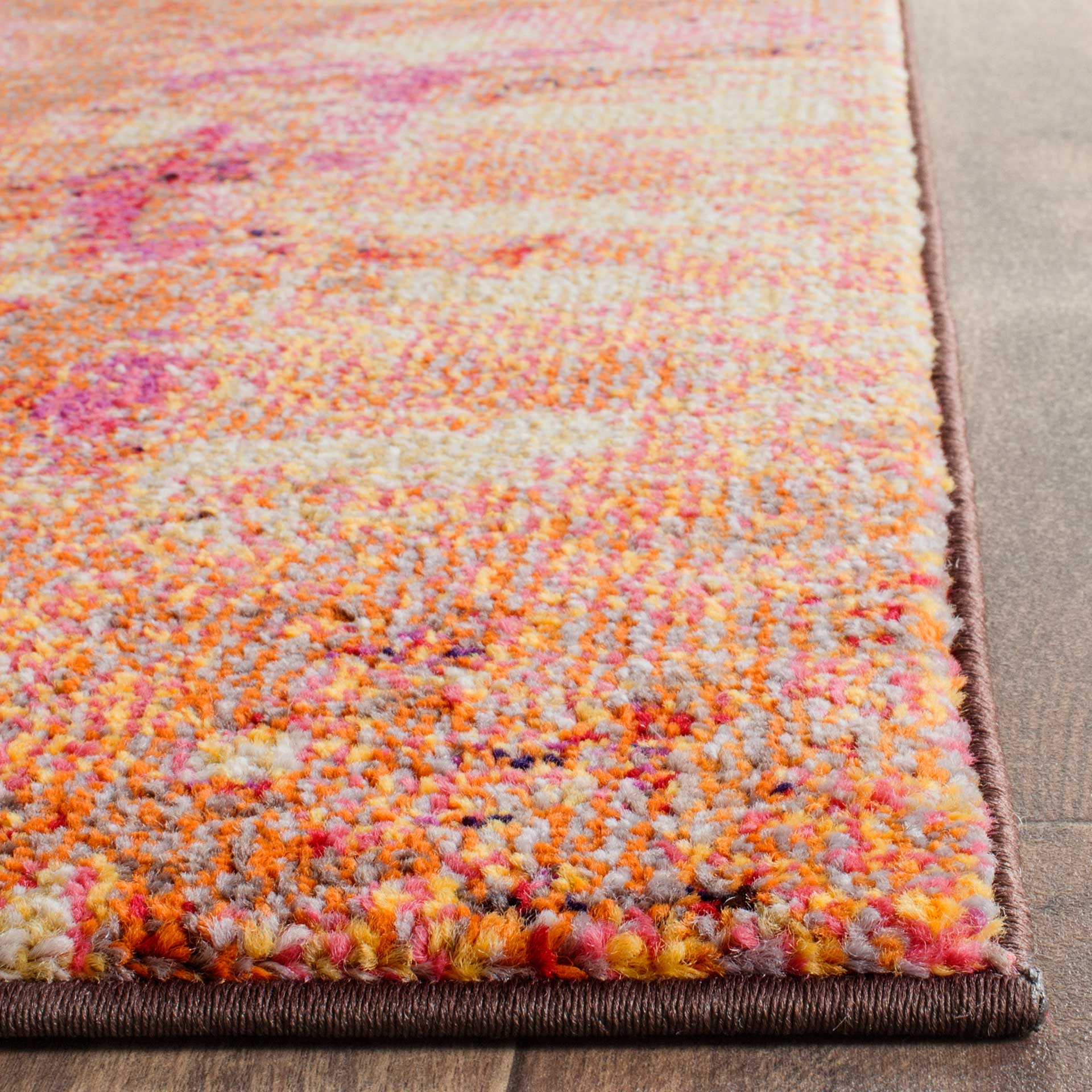 Monaco Orange/Multi Area Rug - Image 4