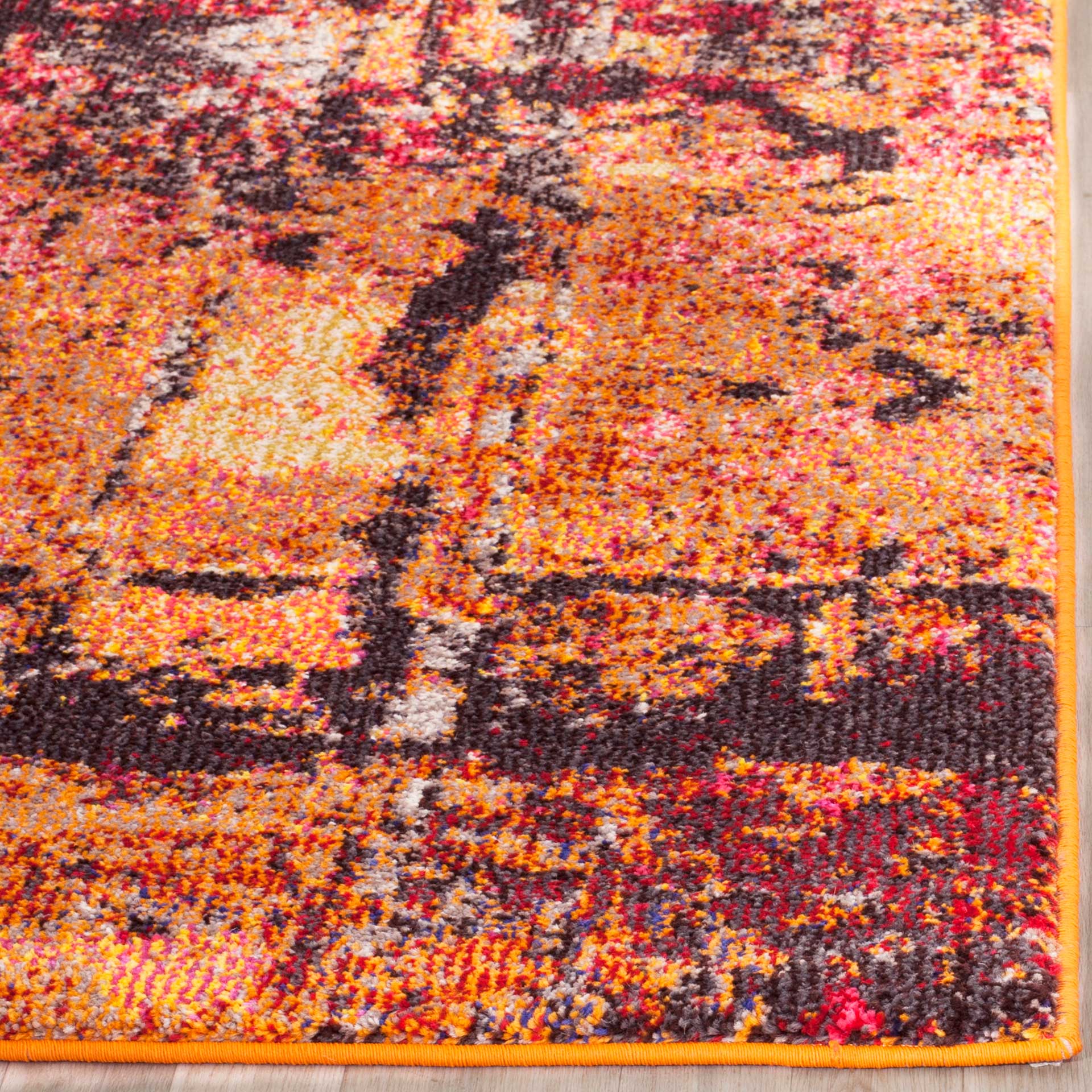 Monaco Orange/Multi Area Rug - Image 5