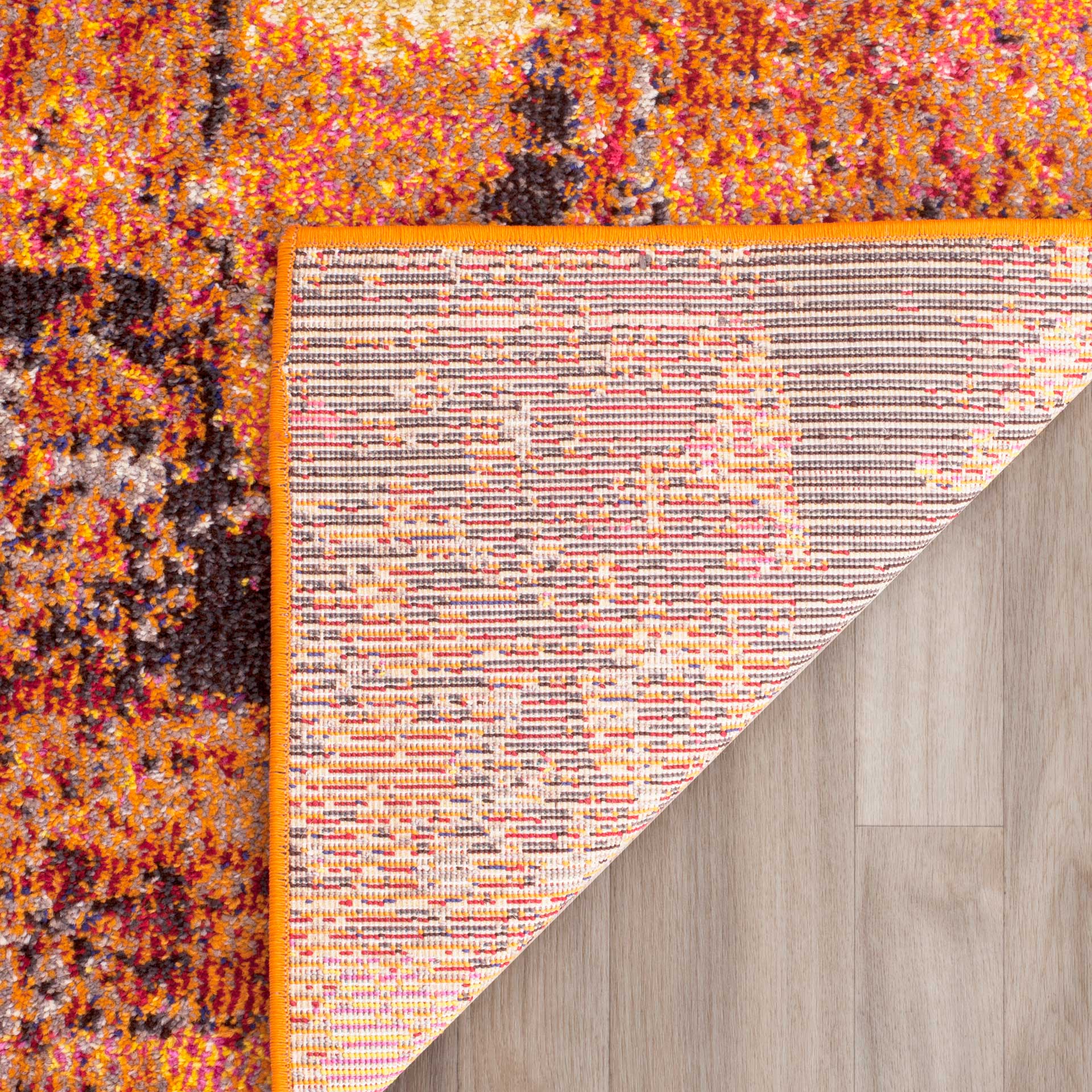 Monaco Orange/Multi Area Rug - Image 6