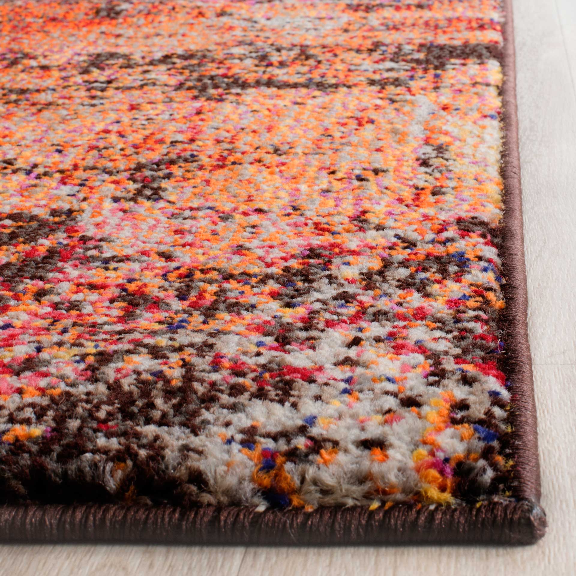 Monaco Orange/Multi Runner Rug - Image 2