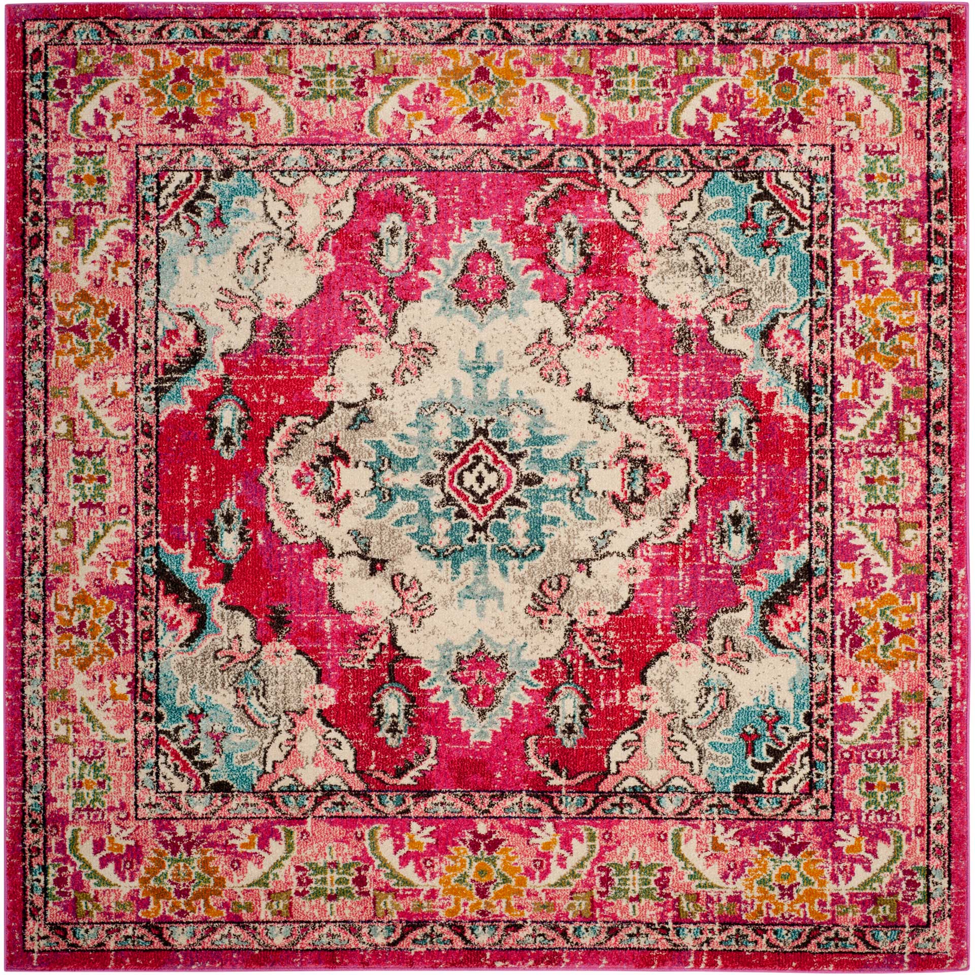 Monaco Pink/Multi Area Rug - Image 2