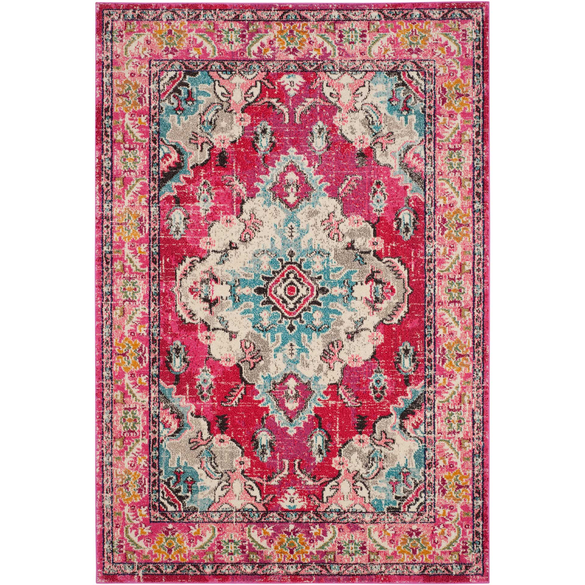 Monaco Pink/Multi Area Rug - Image 3