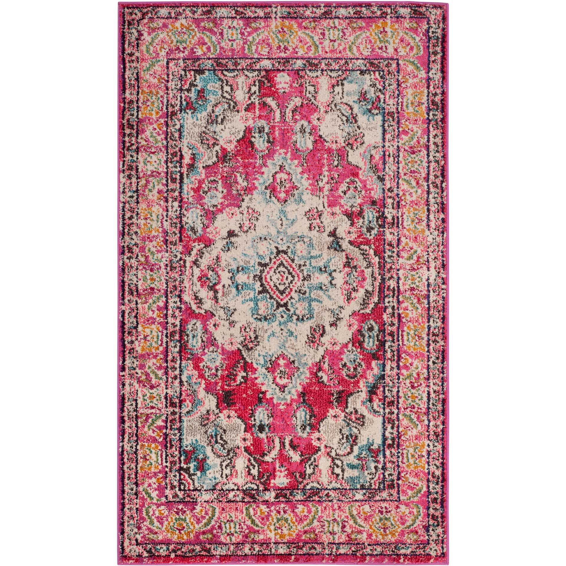 Monaco Pink/Multi Area Rug - Image 4
