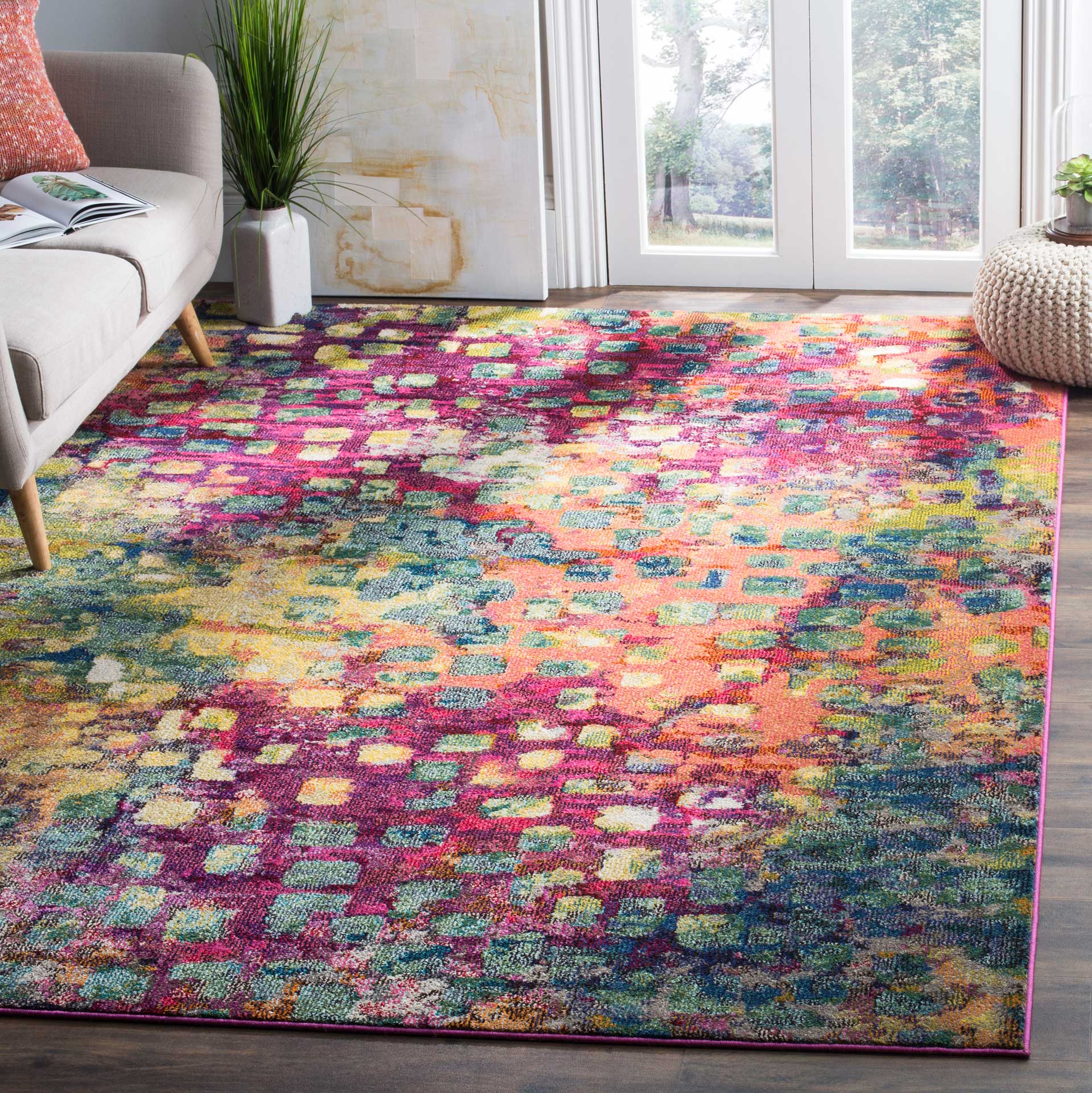 Monaco Purple/Multi Area Rug - Image 10