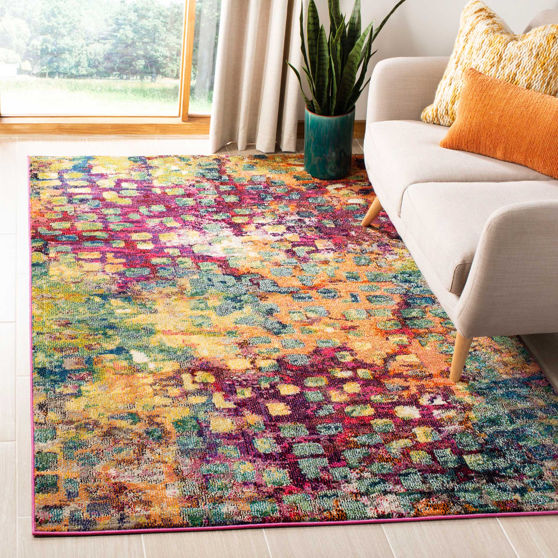 Monaco Purple/Multi Area Rug - Image 11