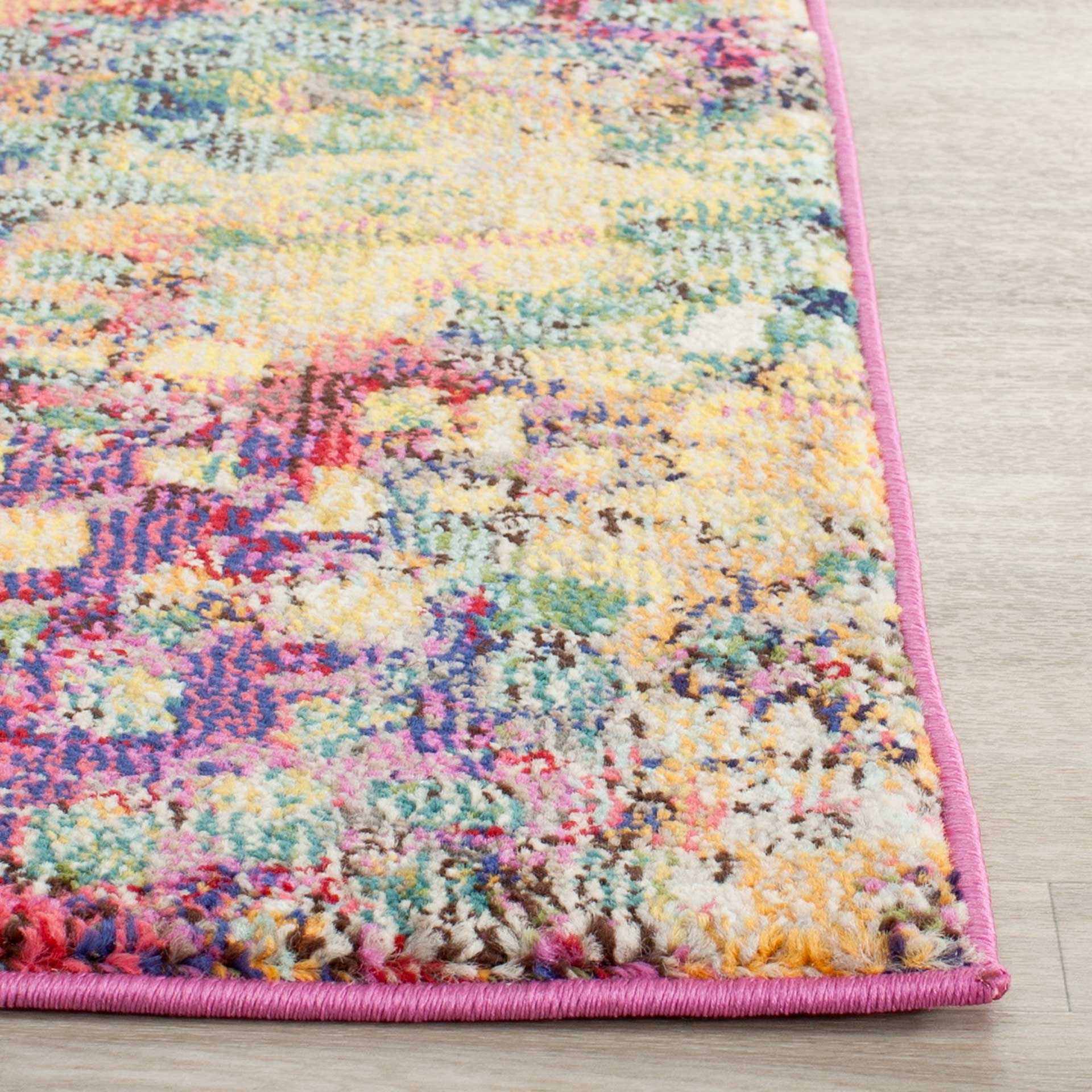 Monaco Purple/Multi Runner Rug - Image 2