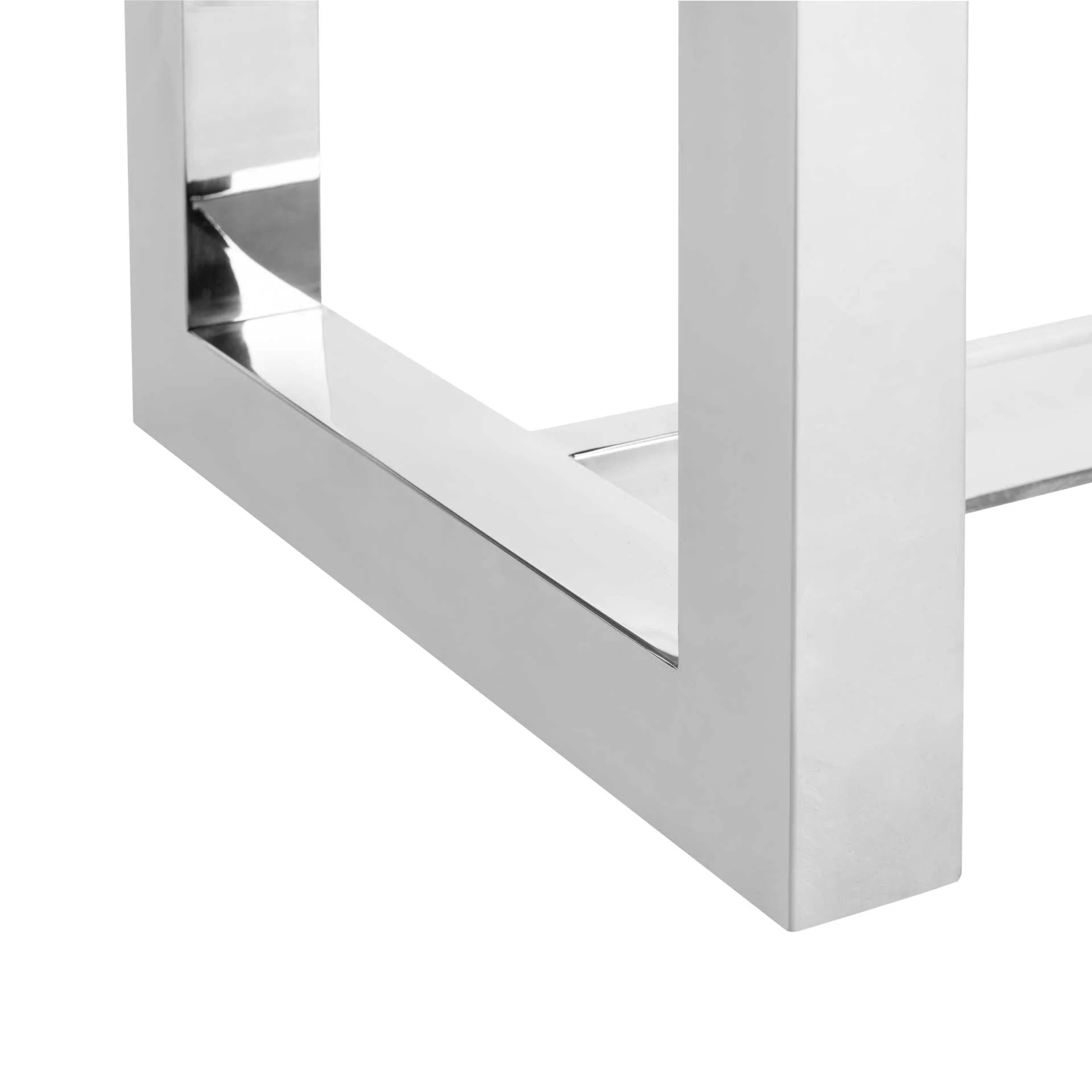 Monet Acrylic Coffee Table Silver - Image 6