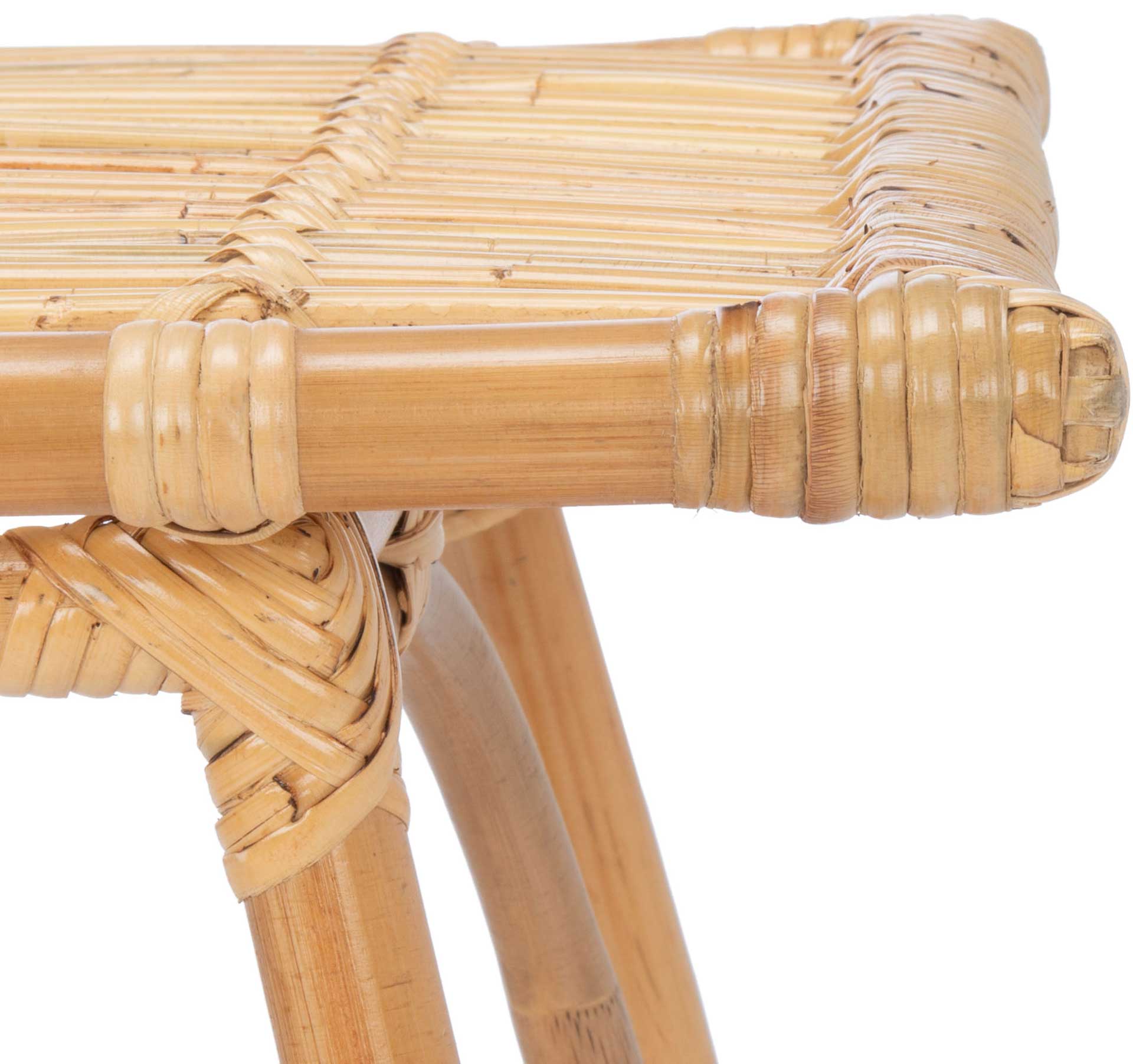 Monroe Rattan Coffee Table Natural - Image 4