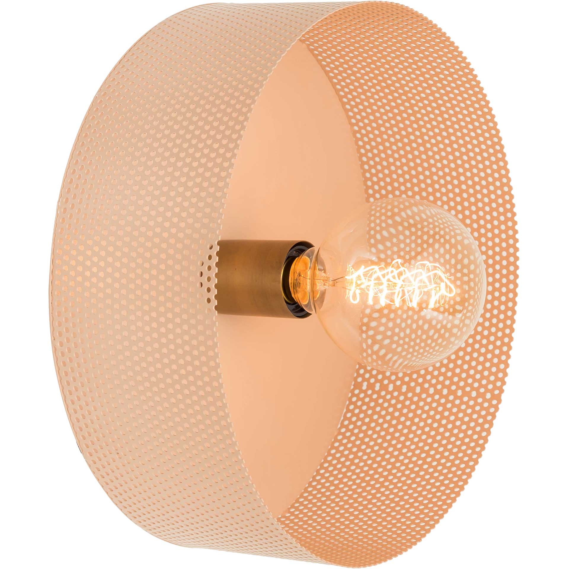 Monroe Round Wall Sconce Blush - Image 4