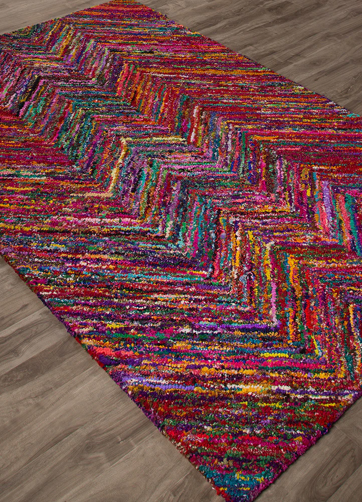 Monroe Siam Magenta/Mars Red Area Rug - Image 2