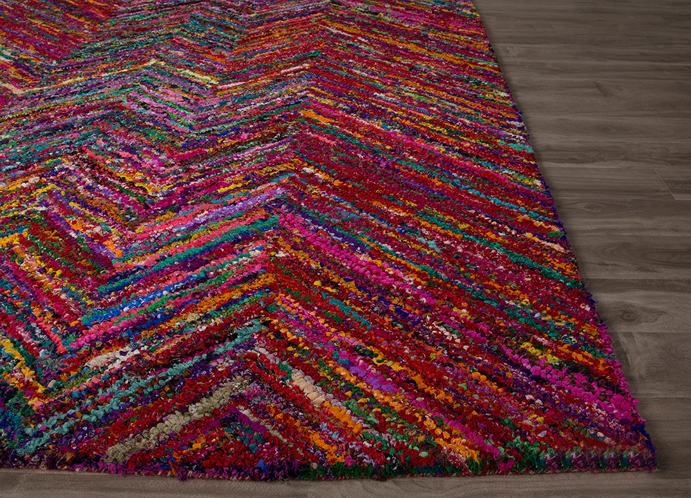 Monroe Siam Magenta/Mars Red Area Rug - Image 3