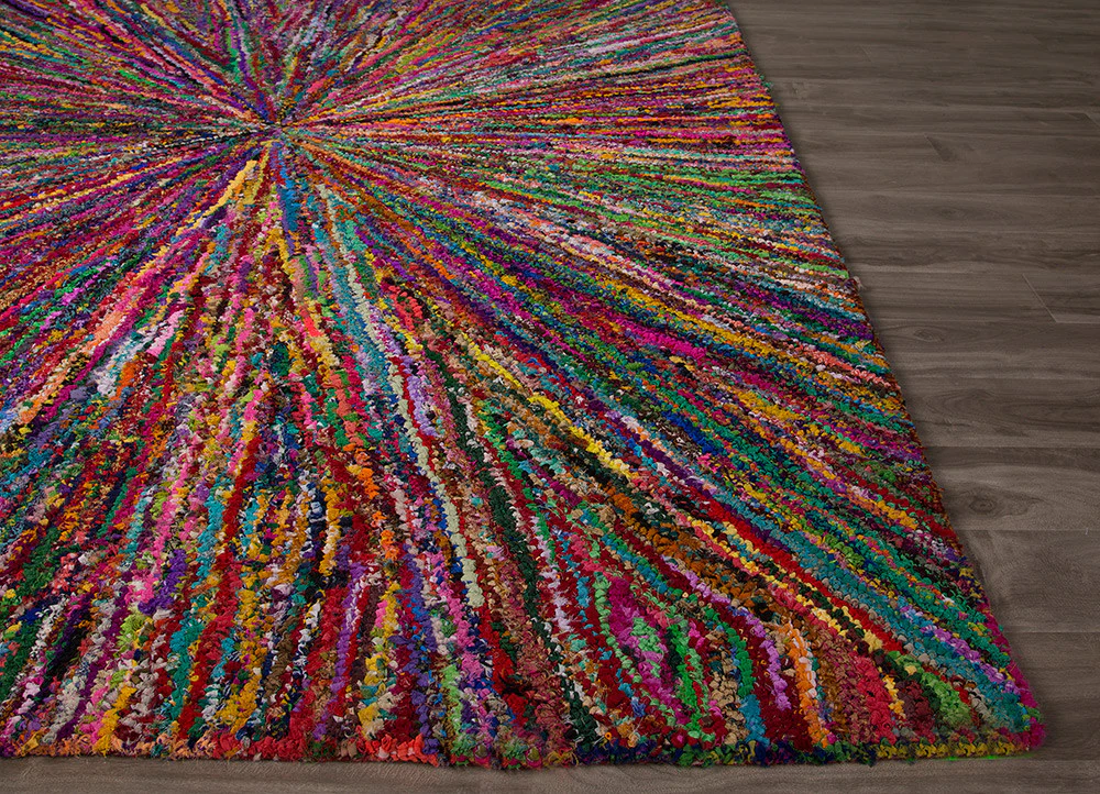 Monroe Wilde Magenta/Mars Red Area Rug - Image 3