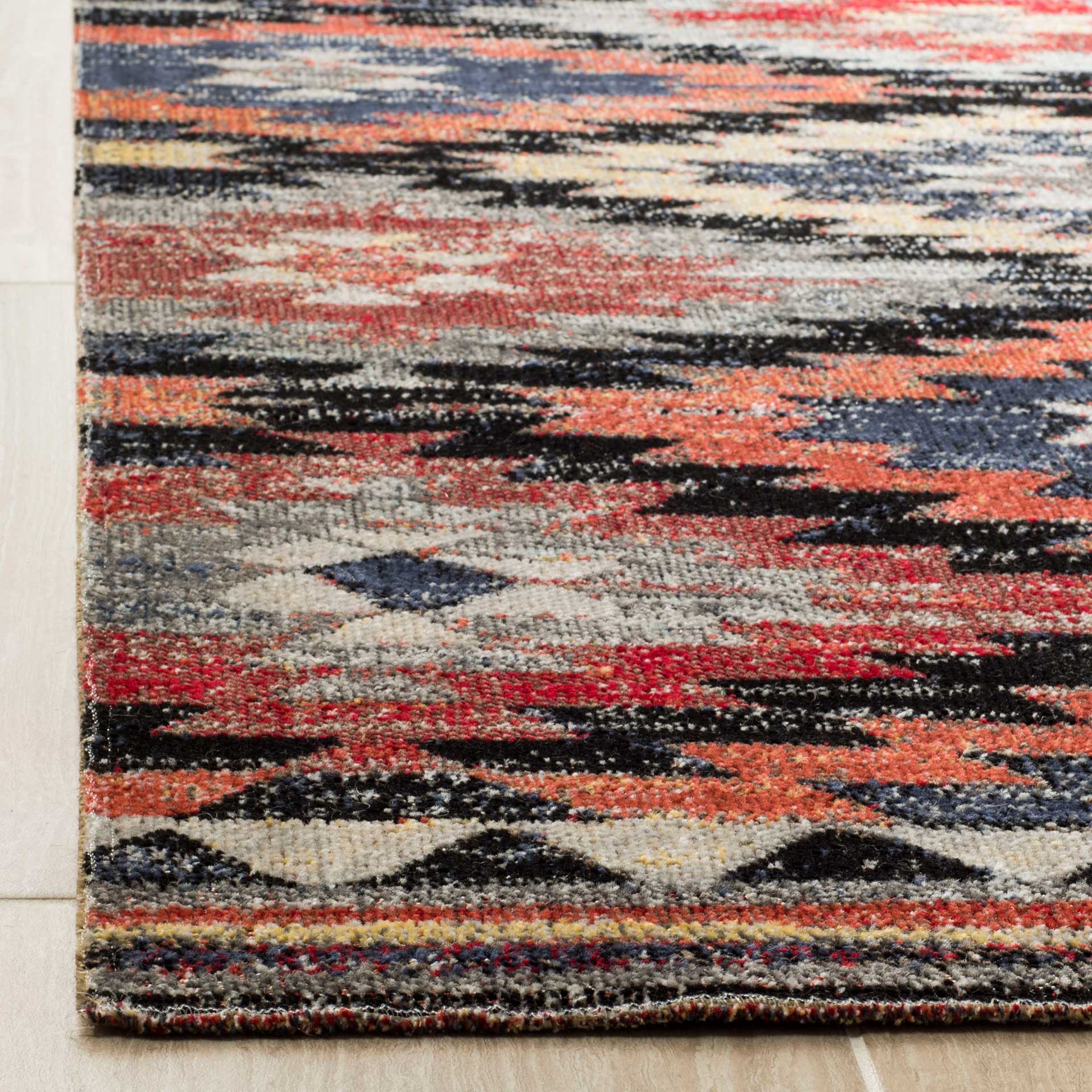 Montage Rust/Black/Multi Area Rug - Image 2