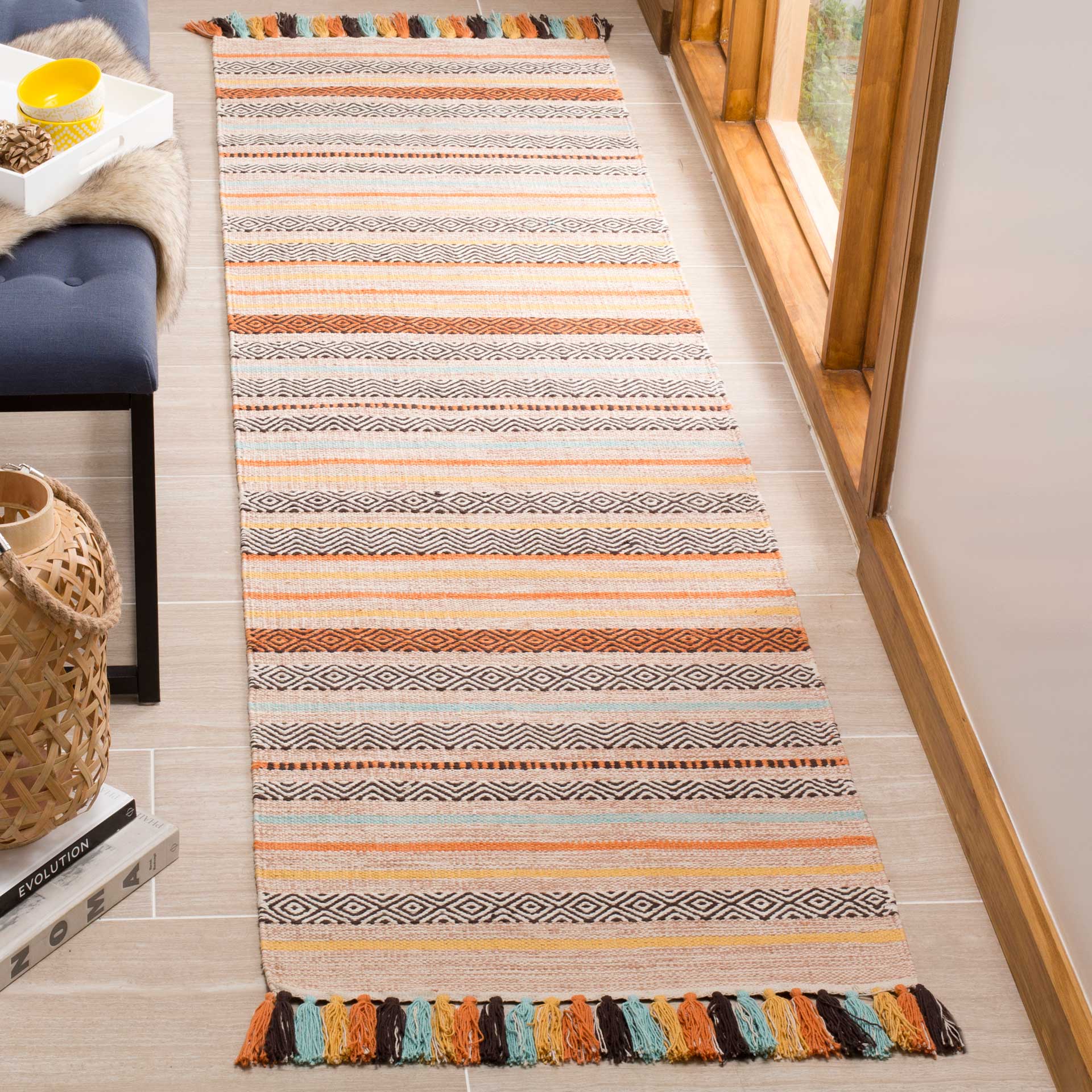 Montauk Beige/Multi Runner Rug - Image 2